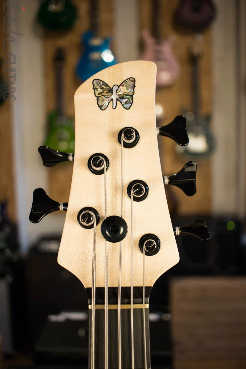 Fodera Monarch 5 Standard Special Myrtle Figured 5 String Bass - Image 5