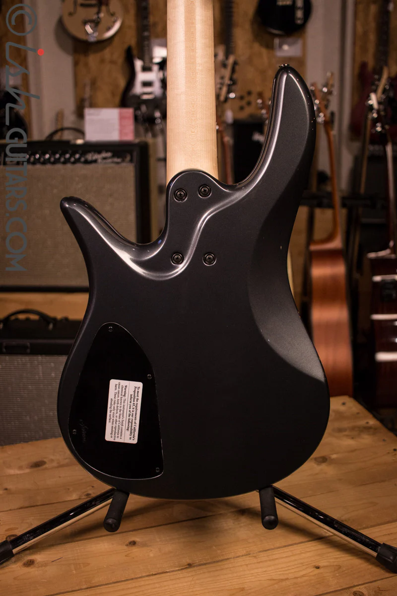 Fodera Monarch Standard Classic 4 Charcoal Frost Metallic - Image 6