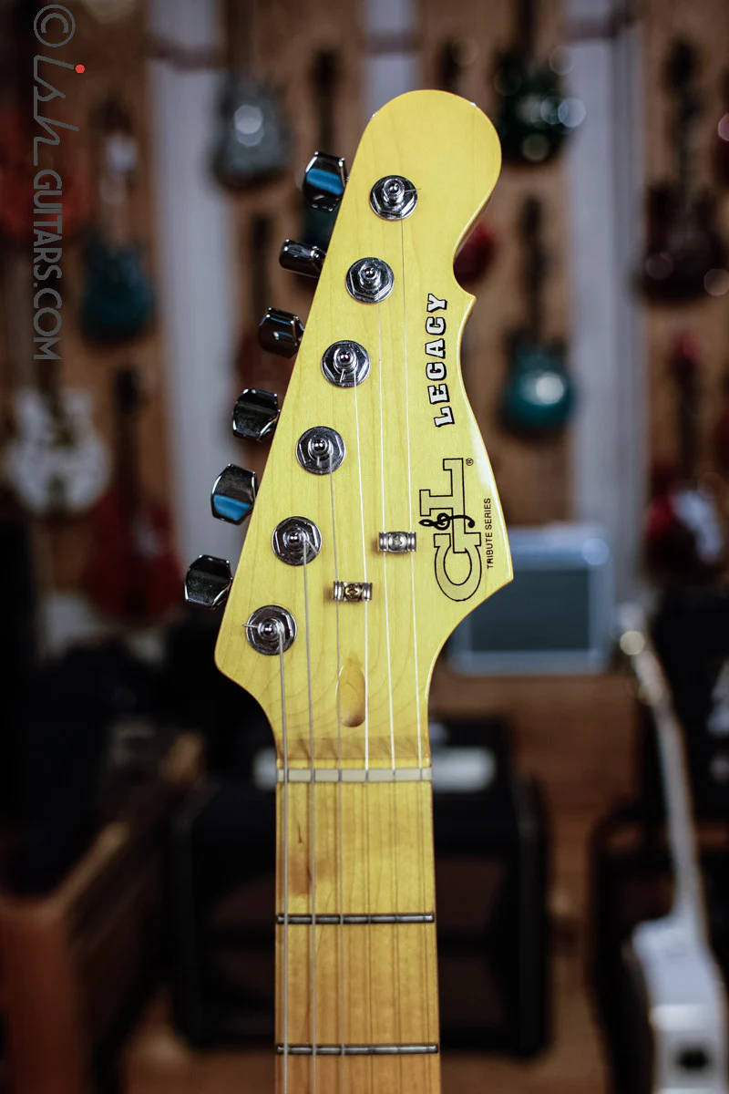 G&L Legacy Tribute Blue Upgraded Pickups and Tuners and Case! - Image 4