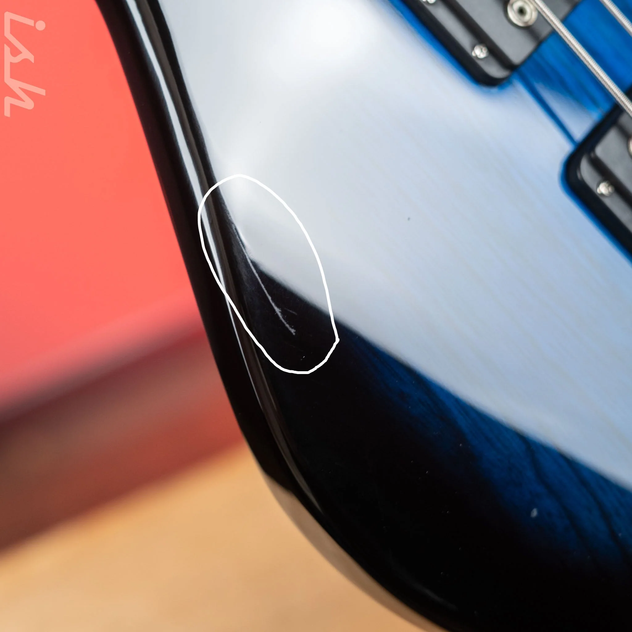 G&L Tribute Series L-2000 Blue Burst - Image 8