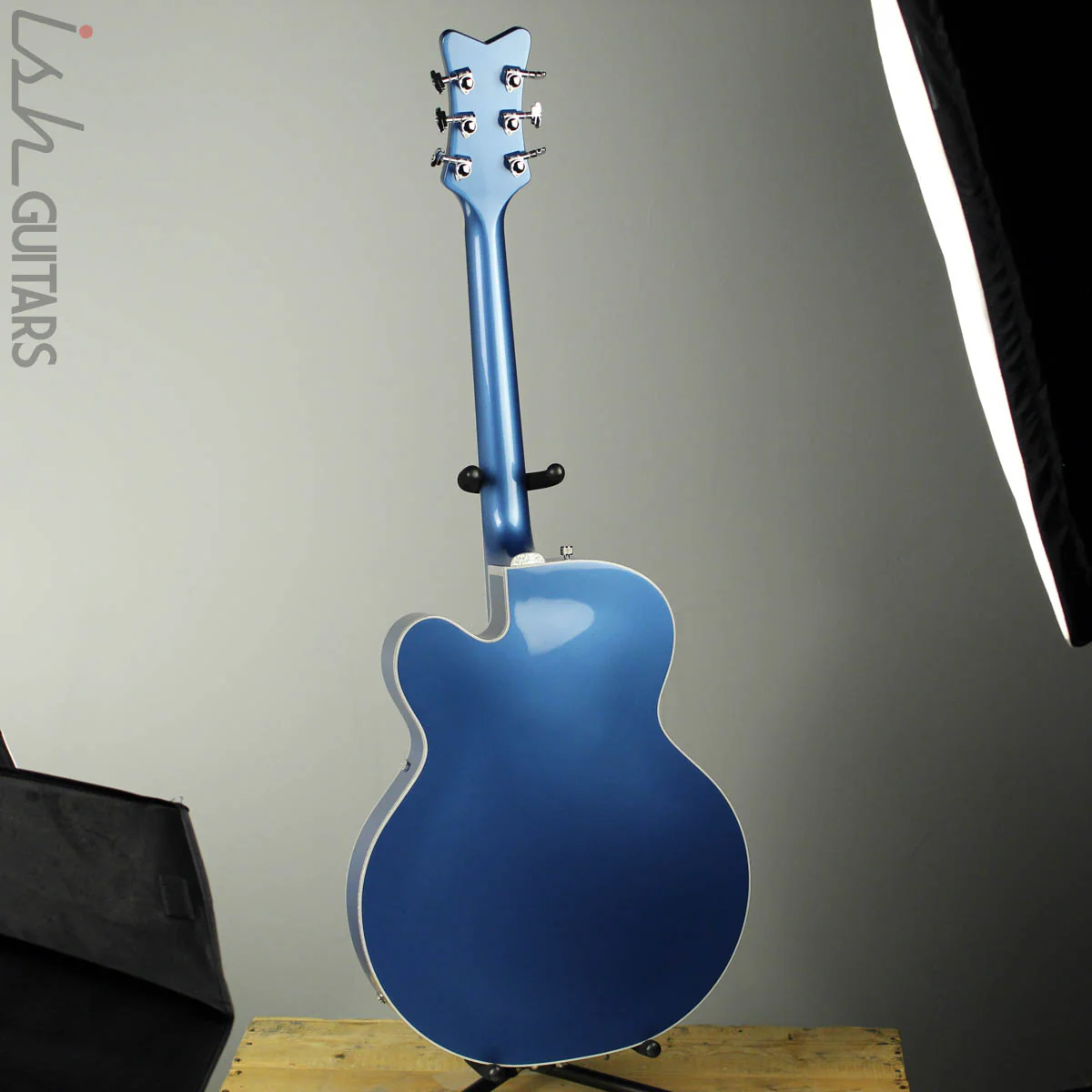 Gretsch G6136T-59 Limited Edition Falcon with Bigsby Ebony Fretboard Lake Placid Blue - Image 7
