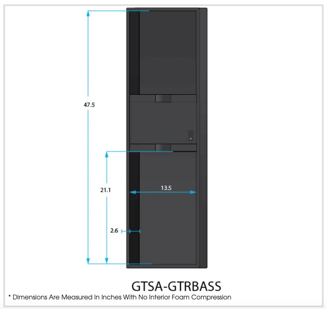 Gator GTSA-GTRBASS Hardshell Bass Case - Image 4