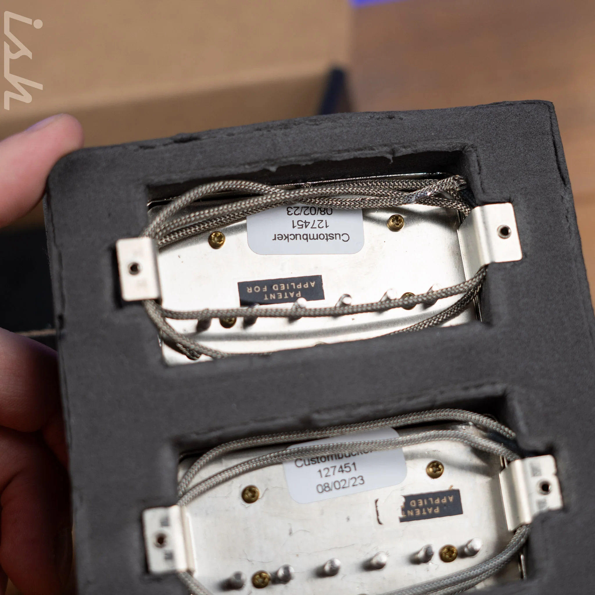 Gibson Custombucker Set True Historic Nickel - Image 3