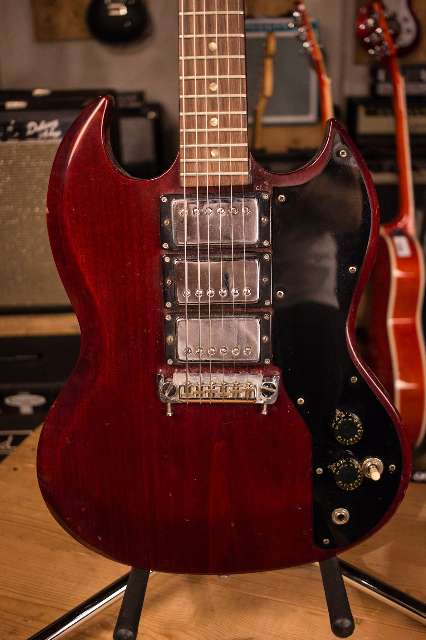 1970 Gibson SG I Modified like Custom 3 Humbucker
