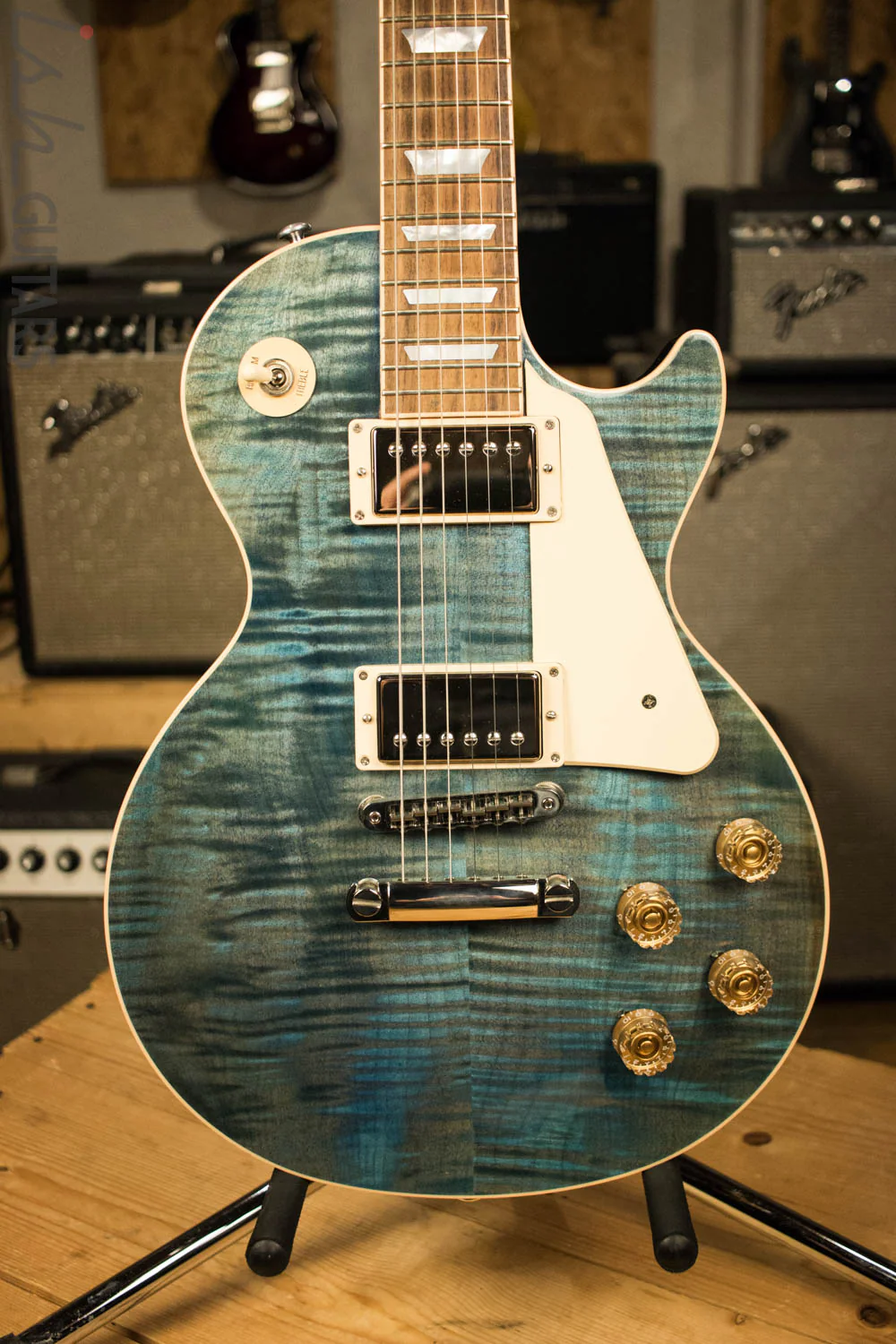 Gibson Traditional Les Paul 100 2015 Ocean Blue