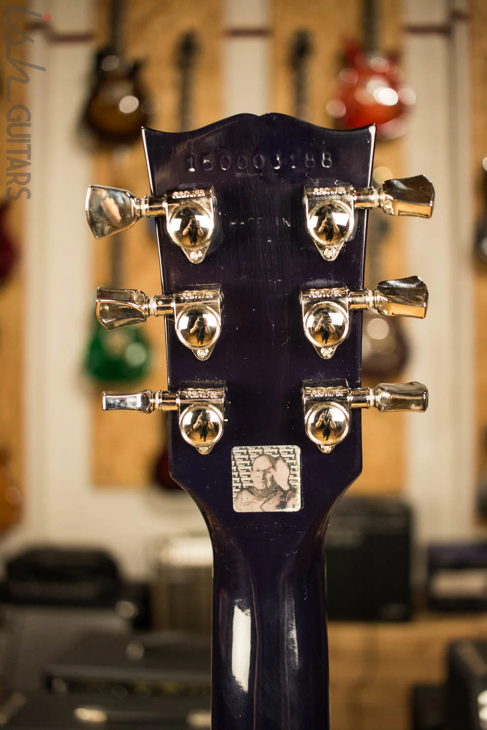 Gibson Traditional Les Paul 100 2015 Ocean Blue - Image 9