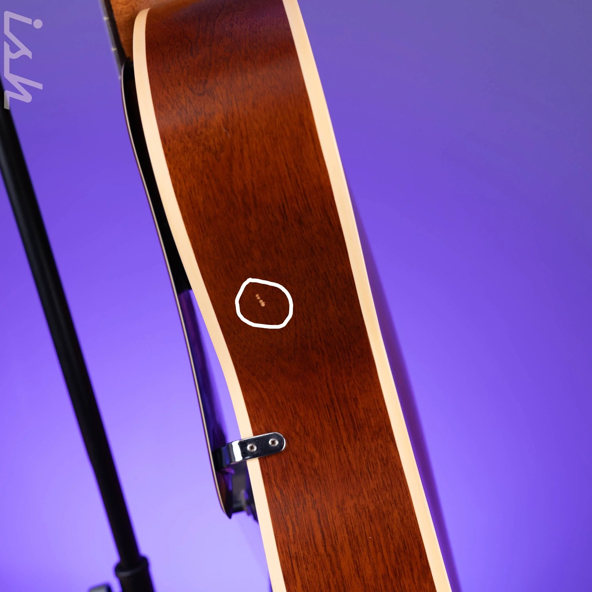 Godin 5th Avenue Kingpin P90 Cognac Burst - Image 13