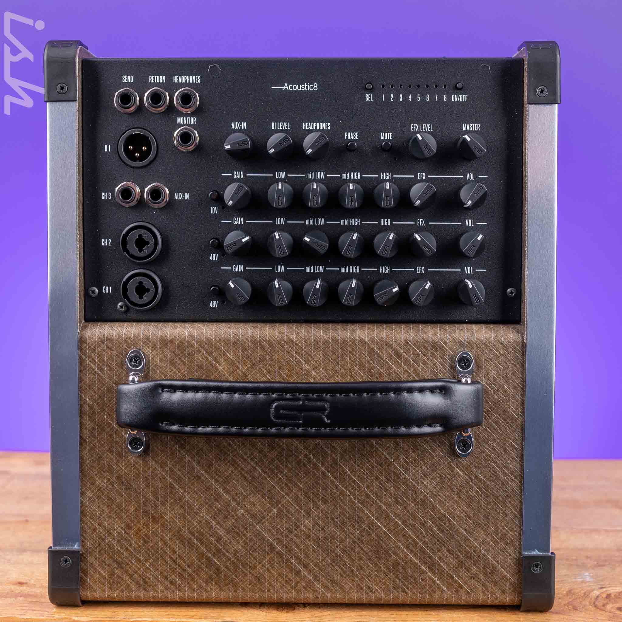 GR Audio NF Acoustic 8 Acoustic Guitar Combo Amp - Natural Fiber - Image 4