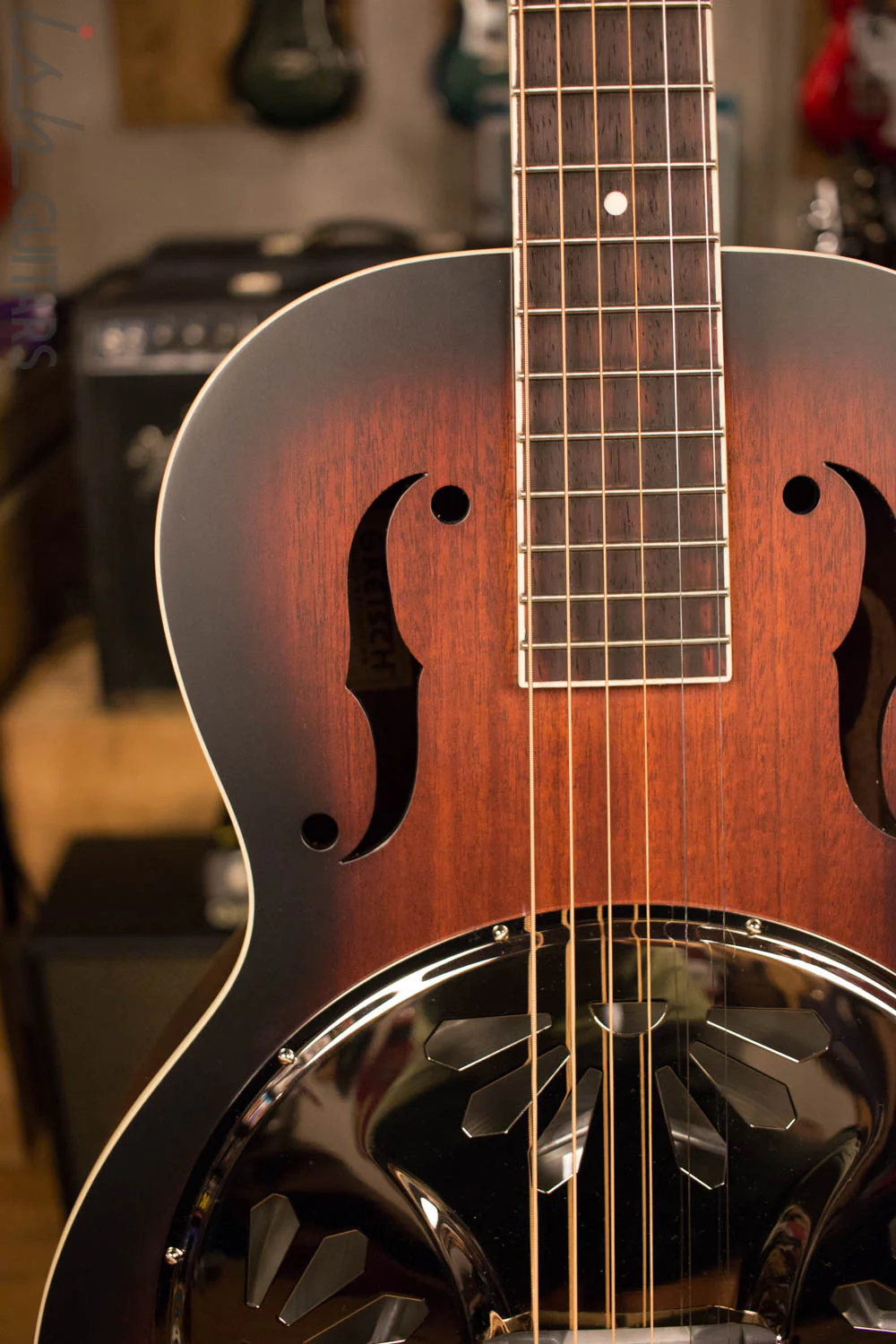 Gretsch Root Series G9220 Bobtail Round Neck Acoustic/Electric Resonator Guitar - Image 3