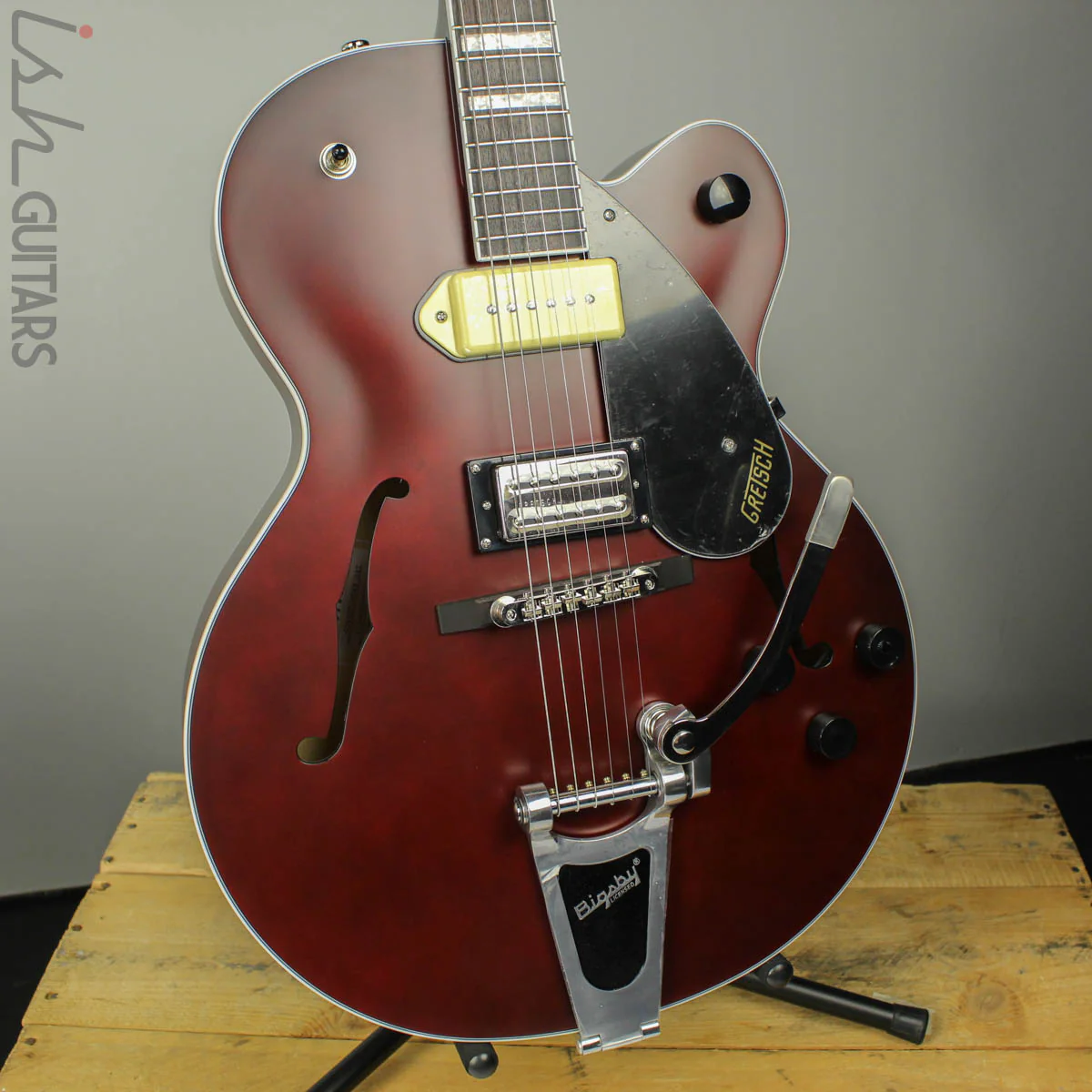 Gretsch G2420T-P90 Limited Edition Streamliner Hollow Body w/ Bigsby Midnight Wine Satin