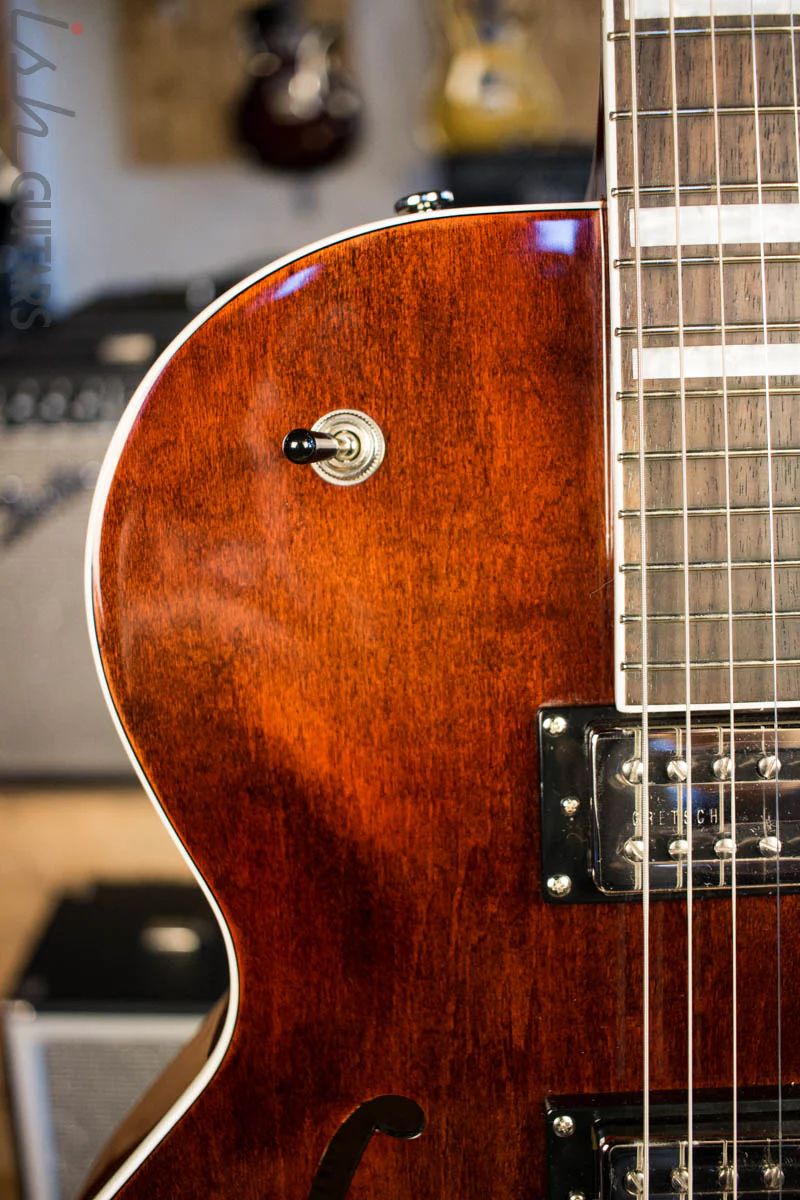 Gretsch G2420T Streamliner Single Cutaway Hollow Body Walnut Stain - Image 3