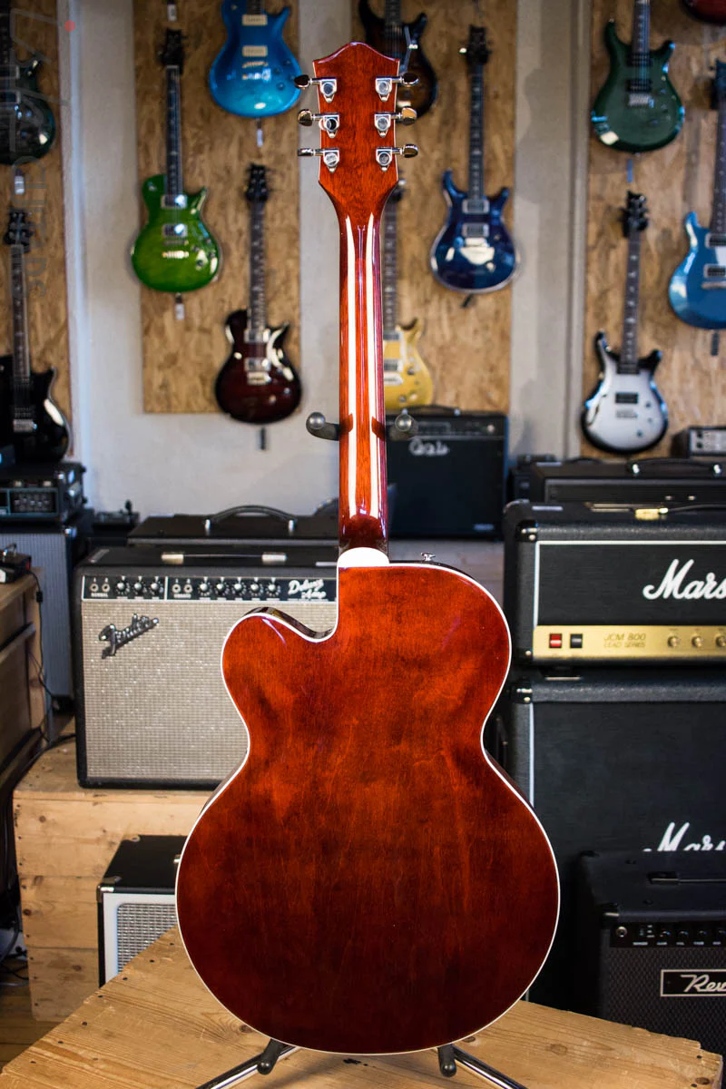 Gretsch G2420T Streamliner Single Cutaway Hollow Body Walnut Stain - Image 8