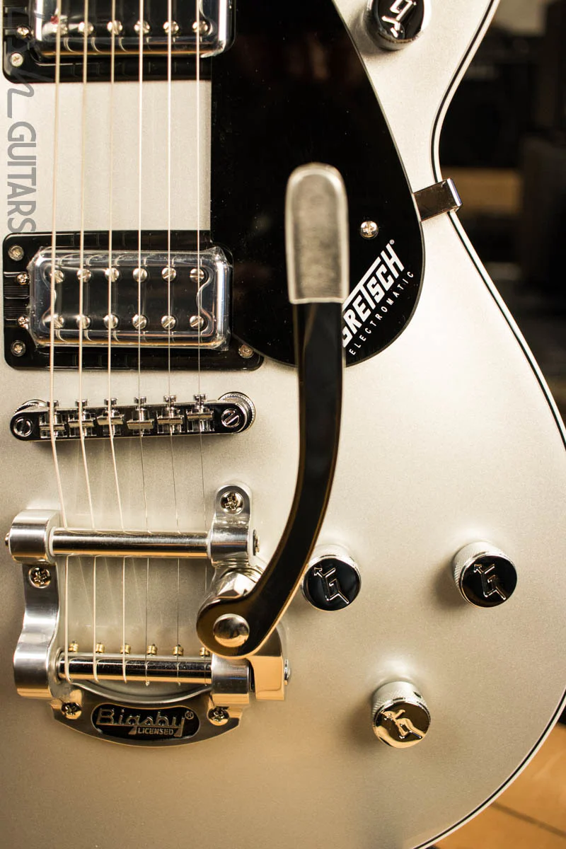 Gretsch G5230T Electromatic Jet FT Airline Silver - Image 4