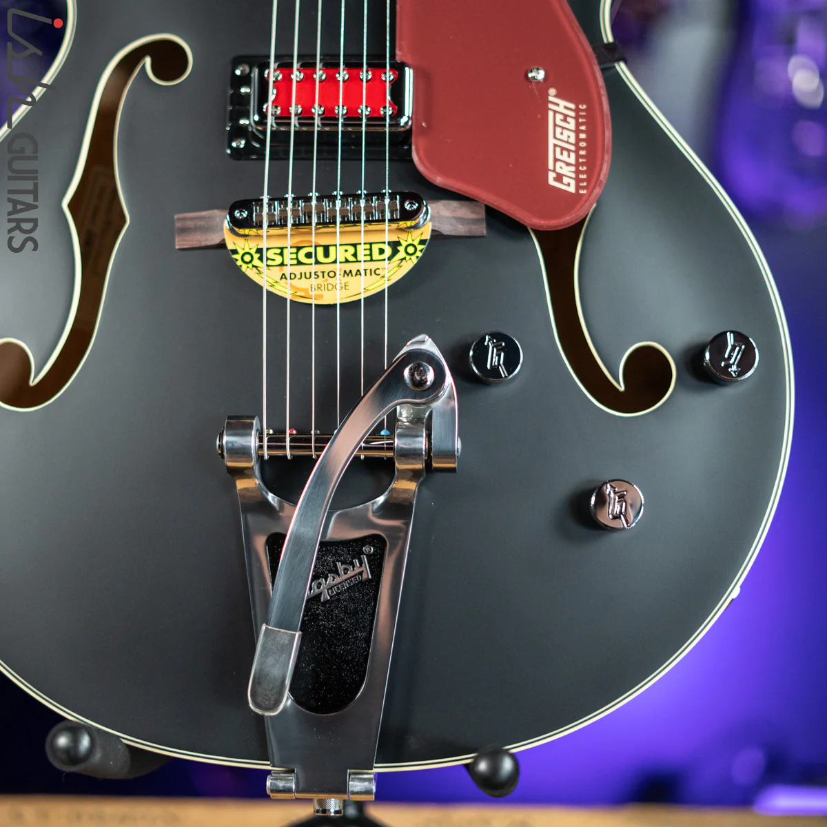 Gretsch G5410T Electromatic “Rat Rod”Hollowbody Matte Black B-Stock - Image 4