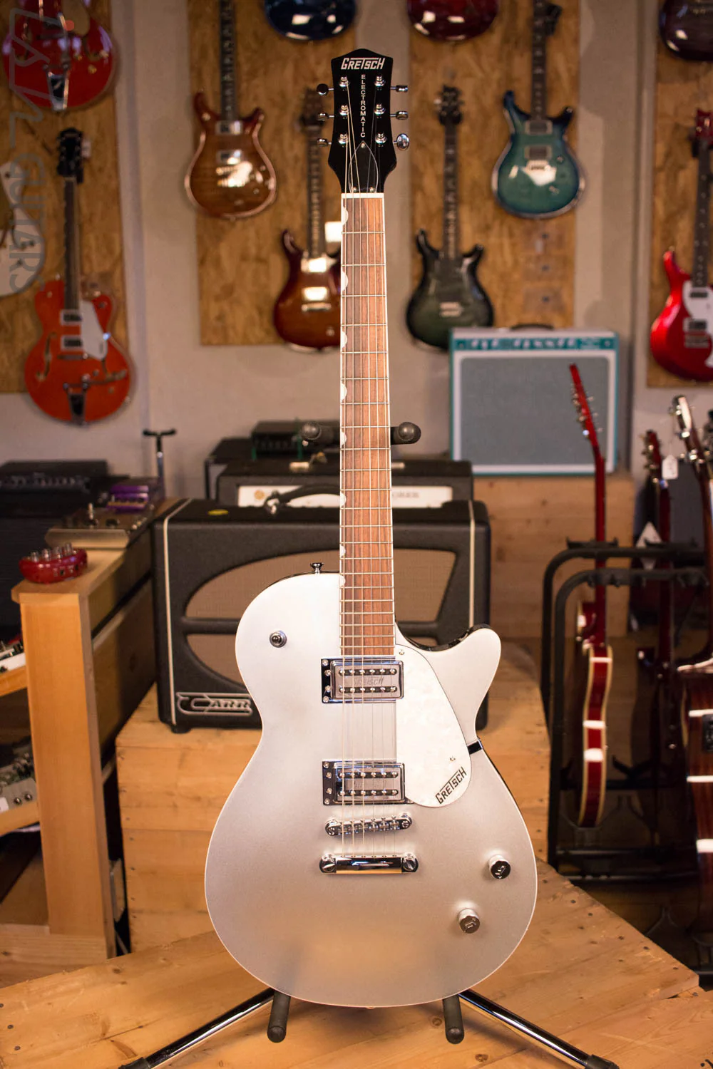 Gretsch G5426 Jet Club Electric Guitar Silver B-Stock - Image 2