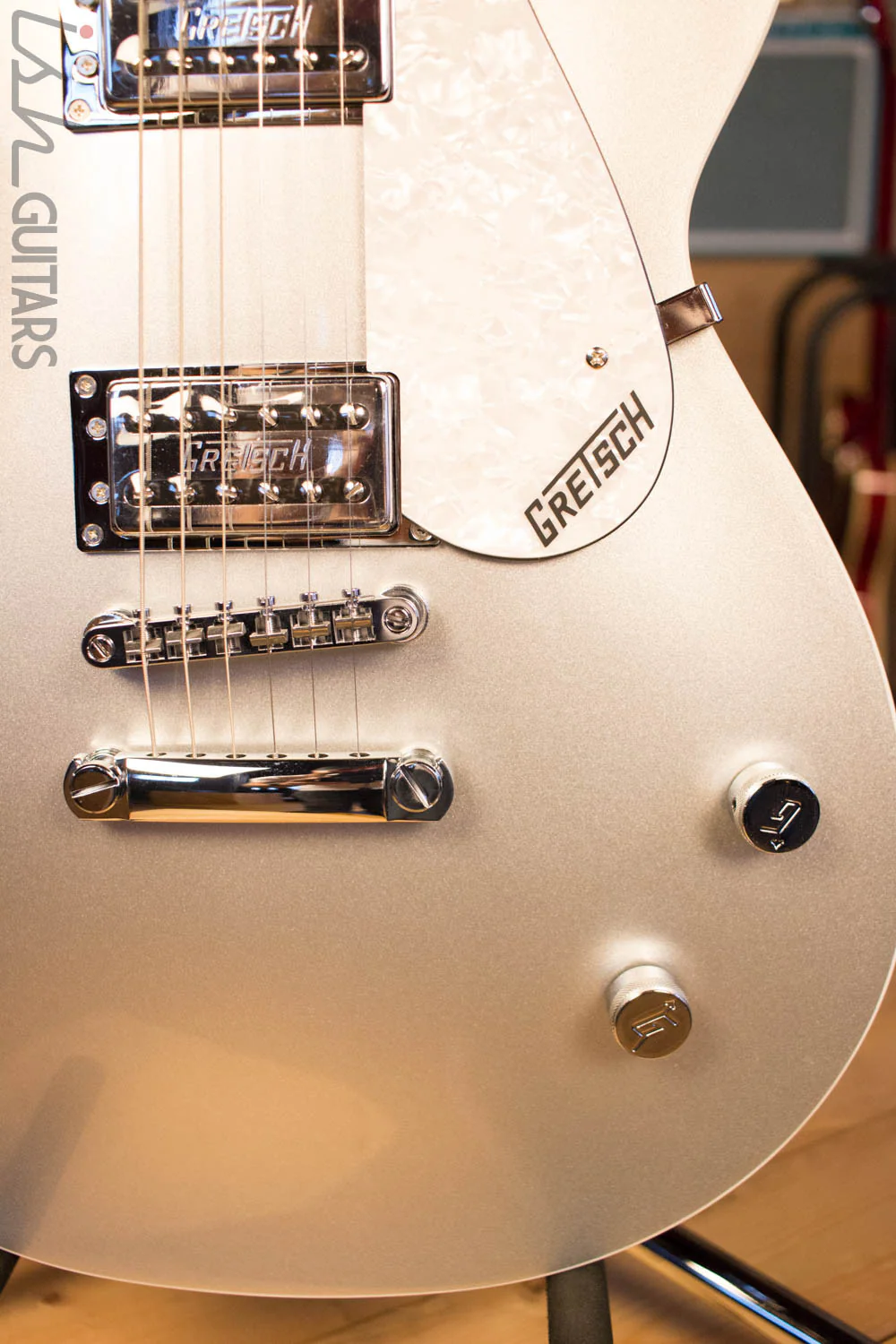 Gretsch G5426 Jet Club Electric Guitar Silver B-Stock - Image 4