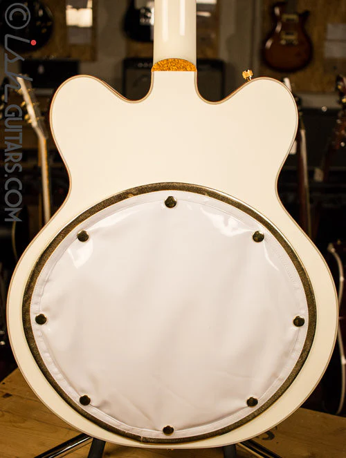Gretsch G6136LSB White Falcon Bass Store Demo - Image 8
