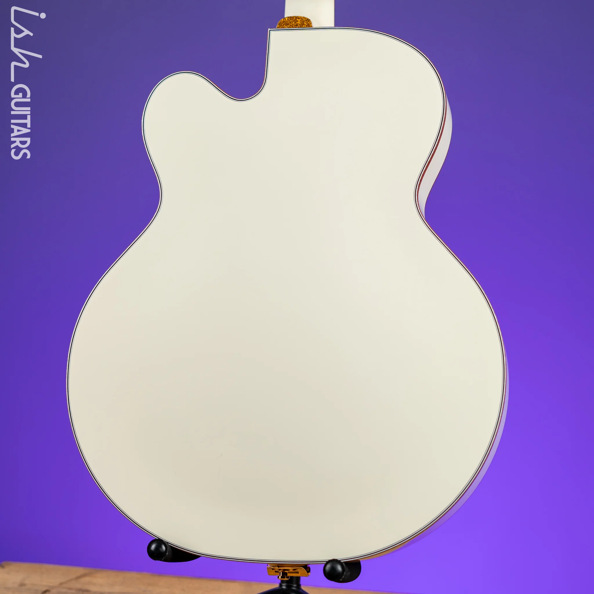 Gretsch G6136T-MGC Michael Guy Chislett Signature Falcon with Bigsby Vintage White - Image 7