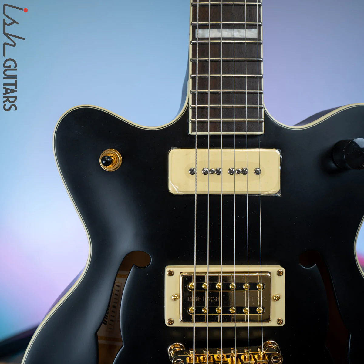 Gretsch Streamliner G2655TG-P90 Limited Edition Matte Black - Image 3