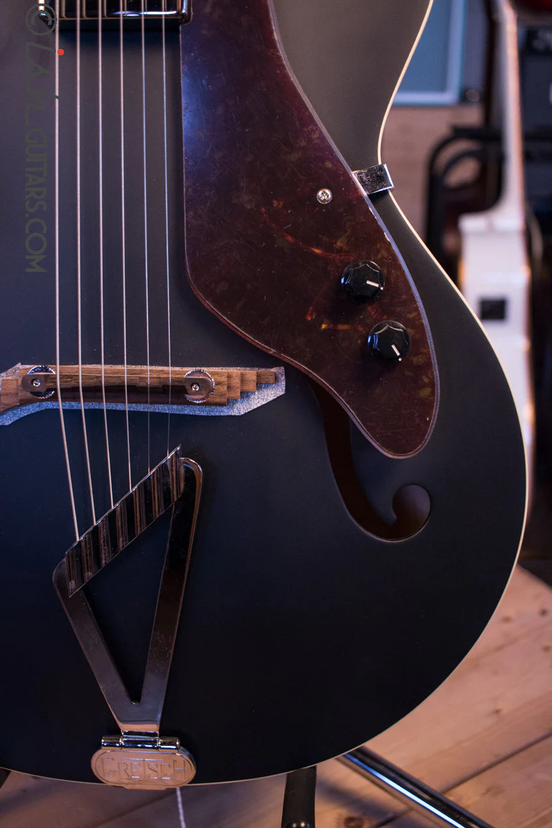 Gretsch Guitars G100CE Synchromatic Archtop Electric Guitar Black w/ Hard Case - Image 4