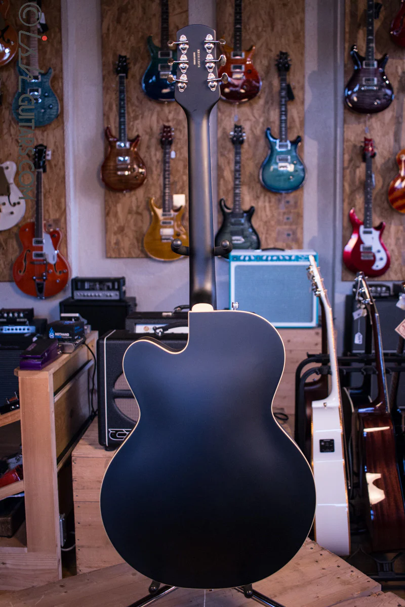 Gretsch Guitars G100CE Synchromatic Archtop Electric Guitar Black w/ Hard Case - Image 7
