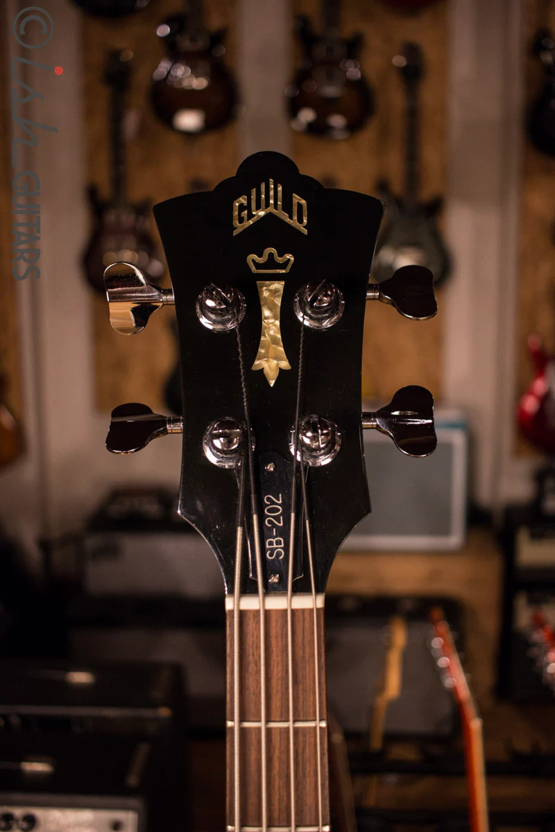 Guild 1983 SB202 Bass with Hammond Dark Star Pickups USA Made - Image 5