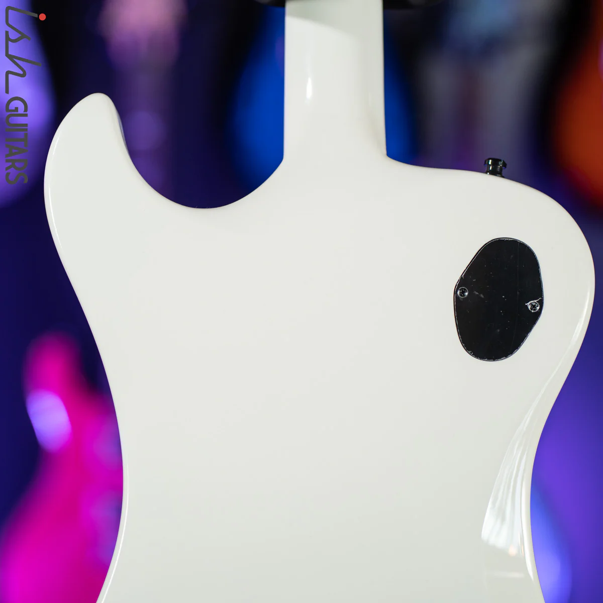 Hagstrom Fantomen Custom White Gloss Electric Guitar - Image 10