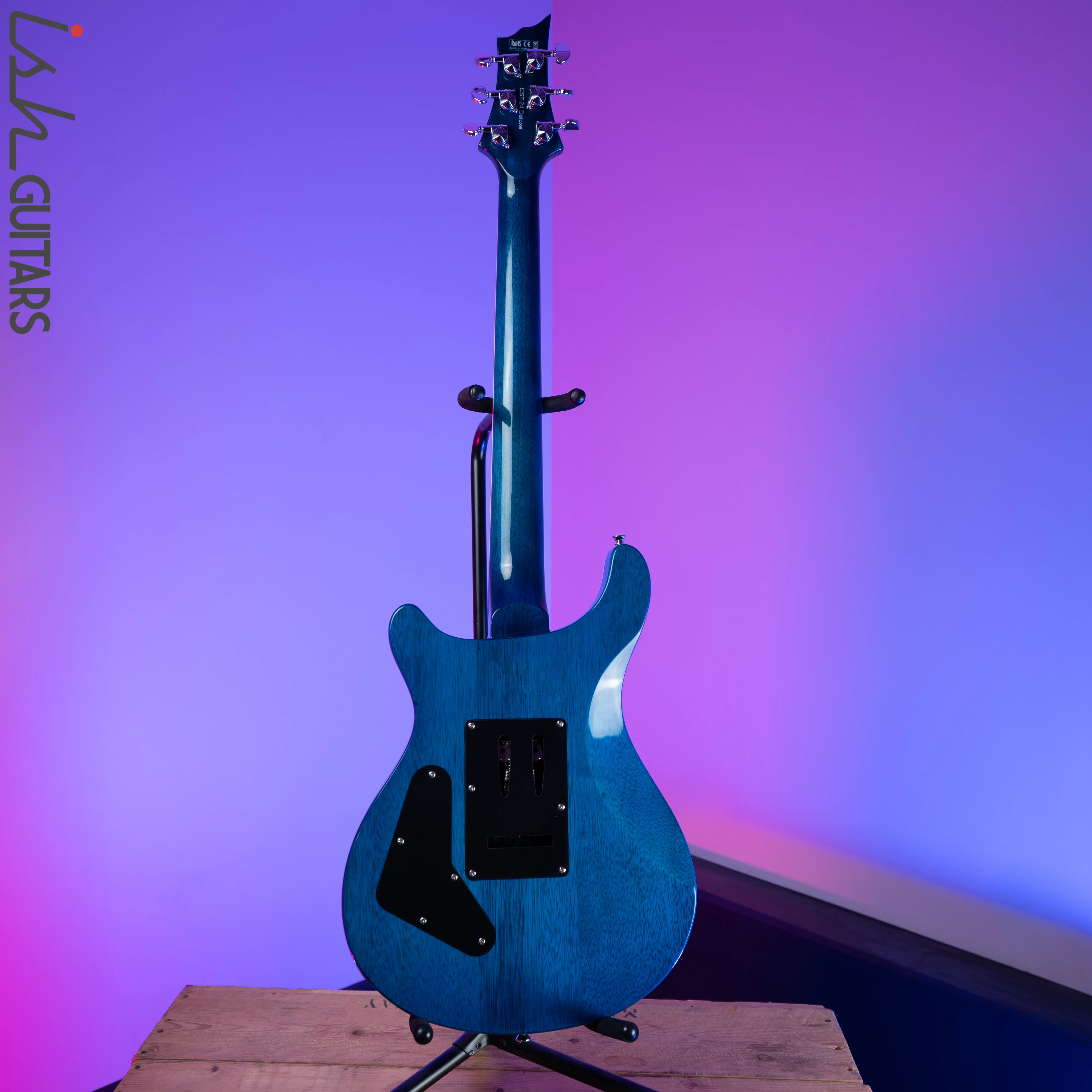 Harley Benton CST-24T P90 Ocean Flame - Image 6