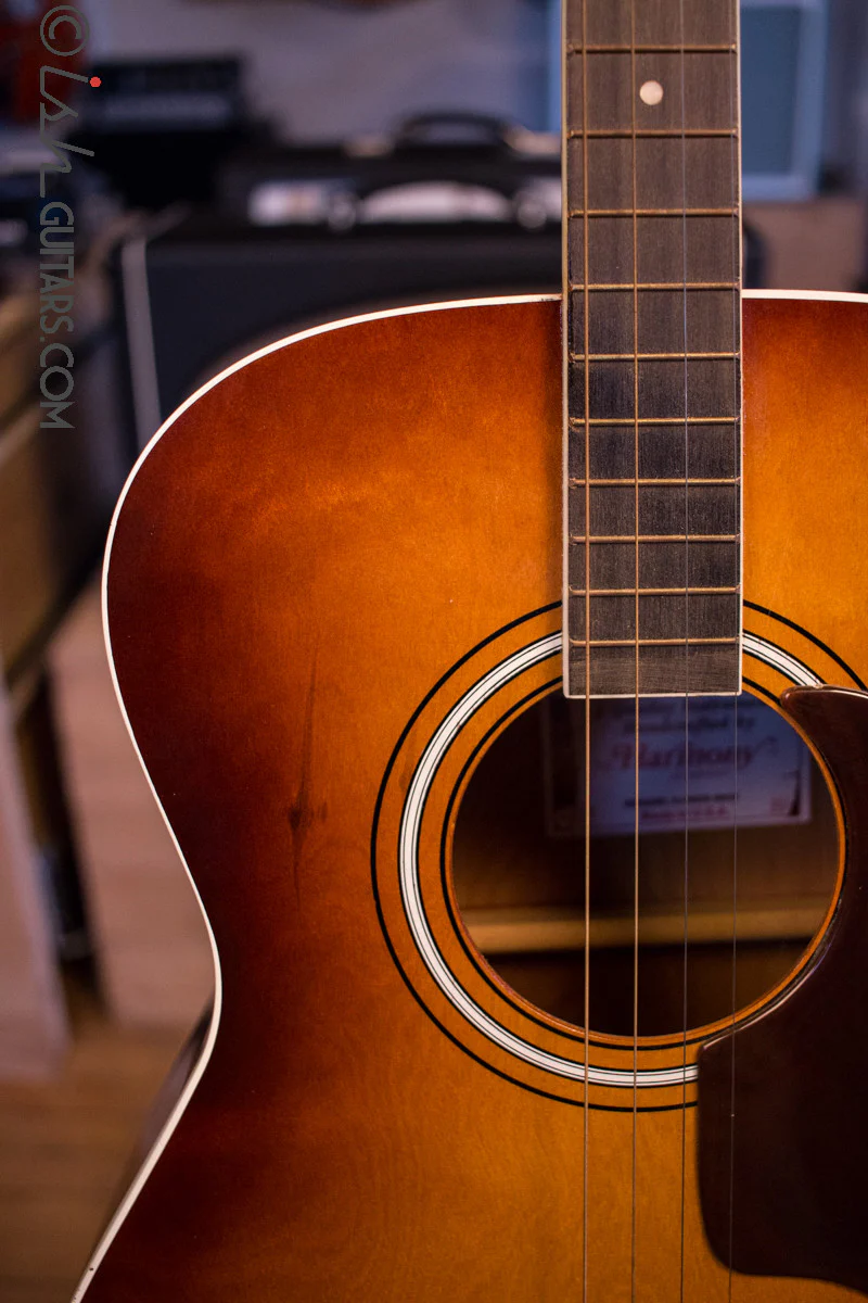 Harmony Acoustic Guitar H4102 Tenor 4 String Vintage - Image 3