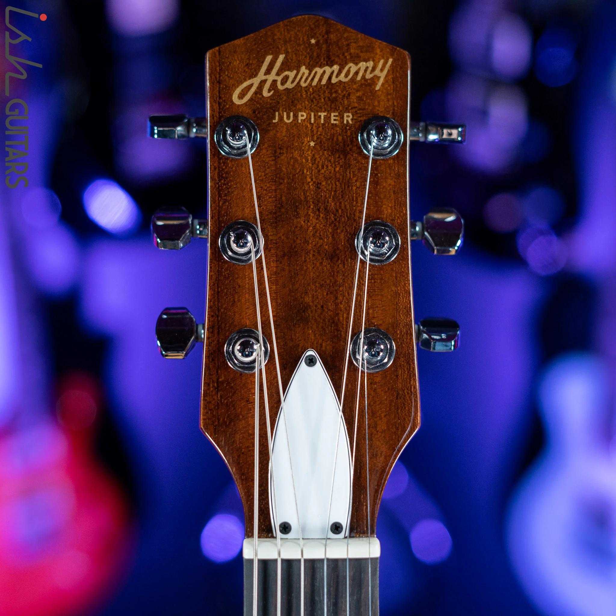 Harmony Jupiter Electric Guitar Space Black Demo - Image 6