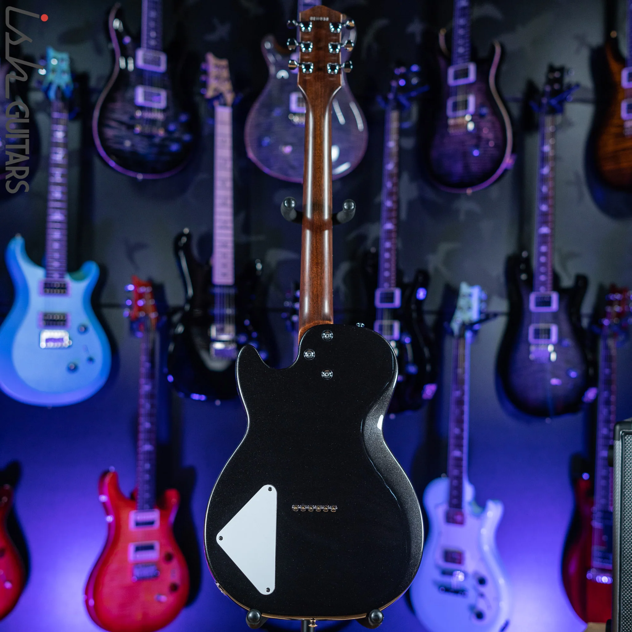 Harmony Jupiter Electric Guitar Space Black Demo - Image 7