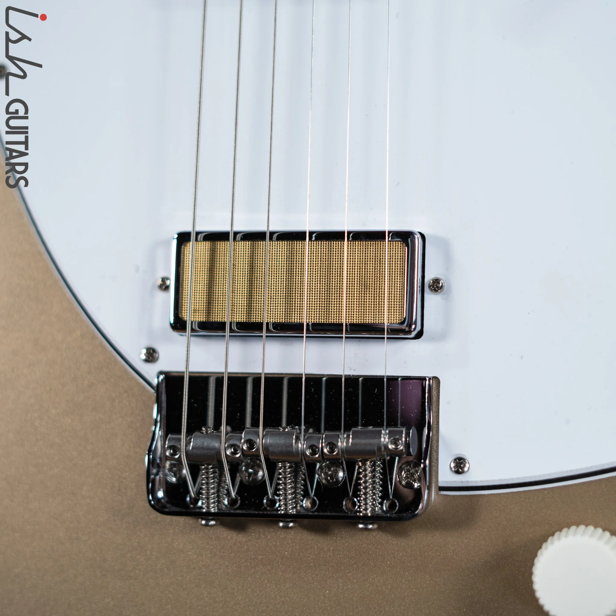 Harmony Silhouette Electric Guitar Champagne - Image 5