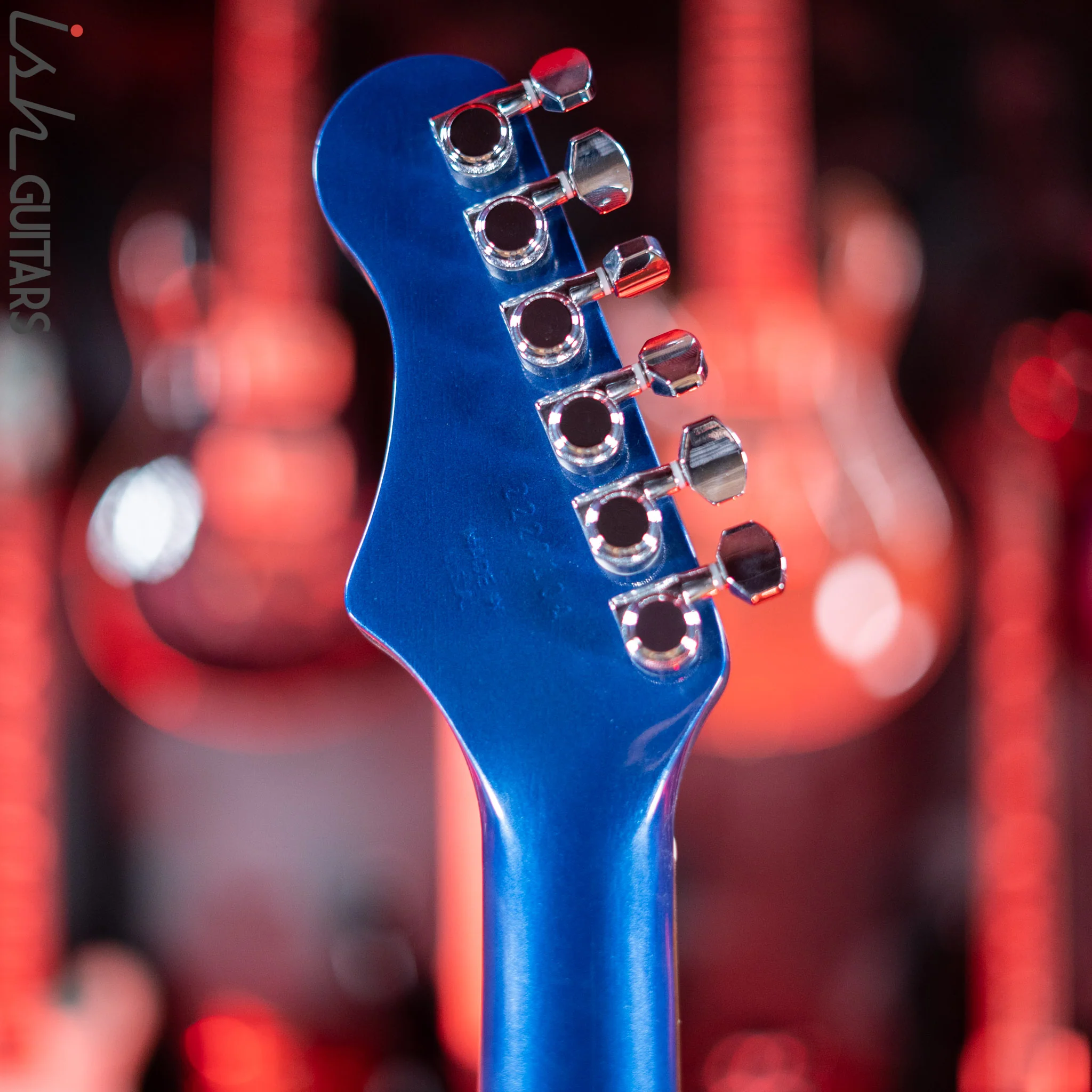 Harmony Standard Comet Electric Guitar Midnight Blue - Image 10