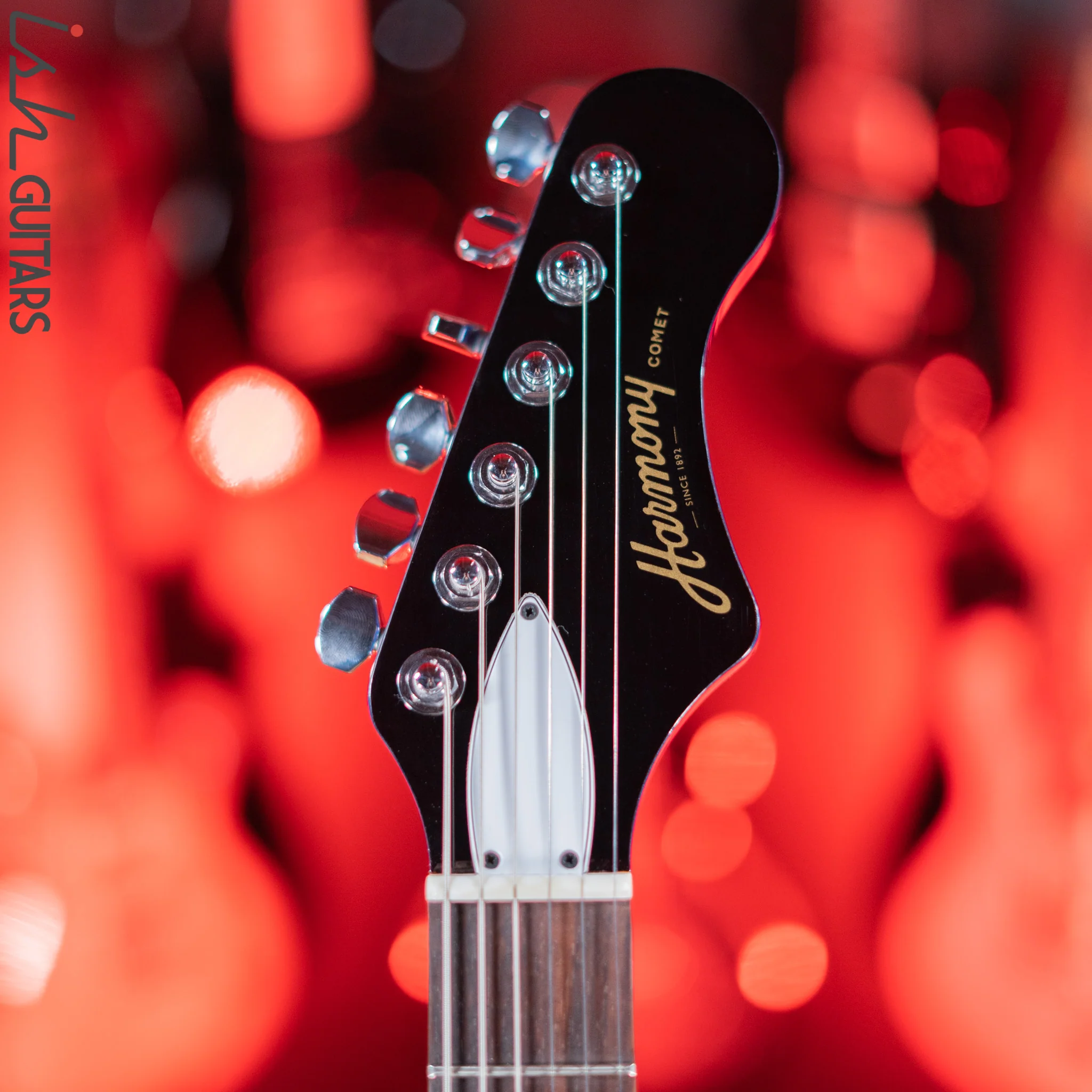 Harmony Standard Comet Electric Guitar Midnight Blue - Image 5