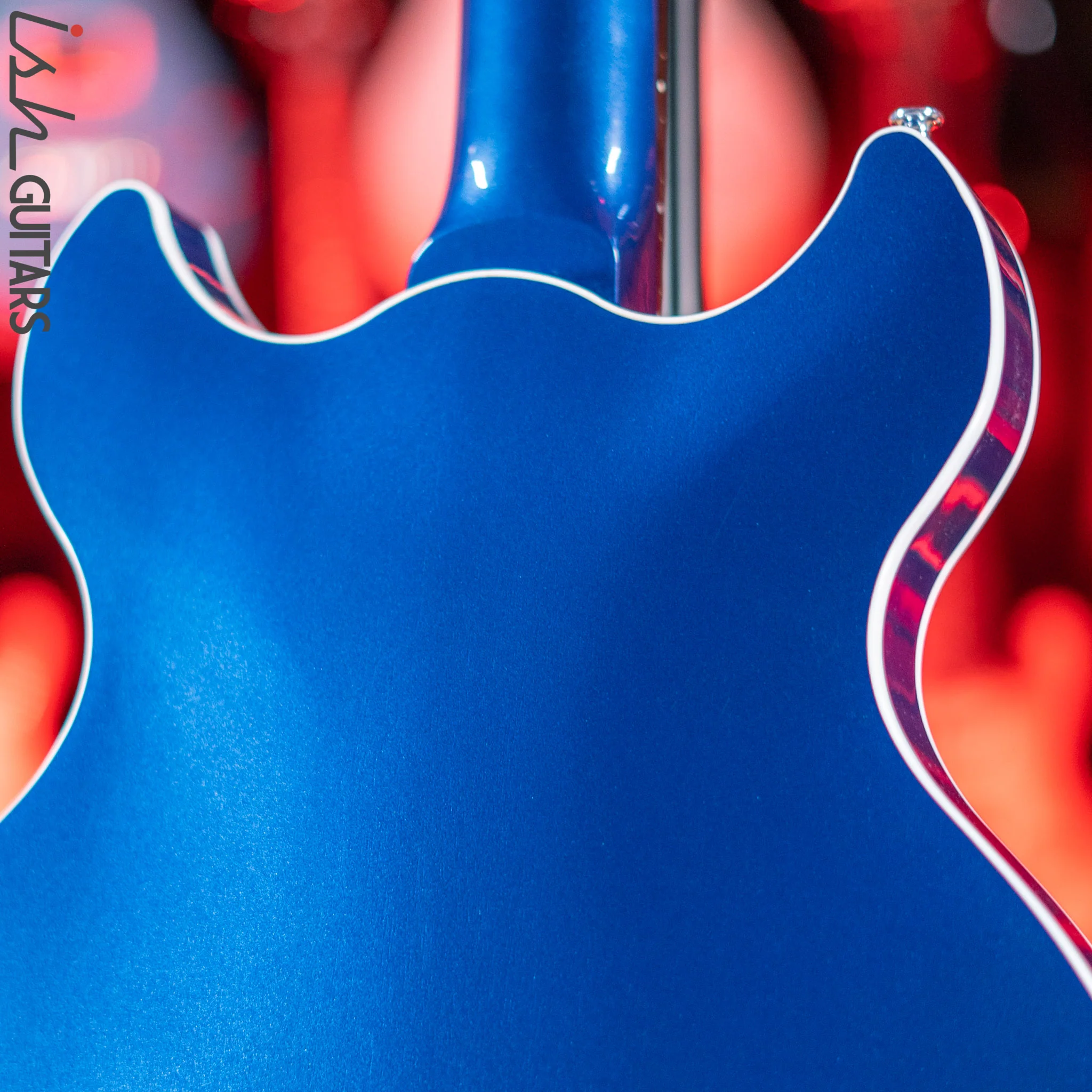 Harmony Standard Comet Electric Guitar Midnight Blue - Image 8