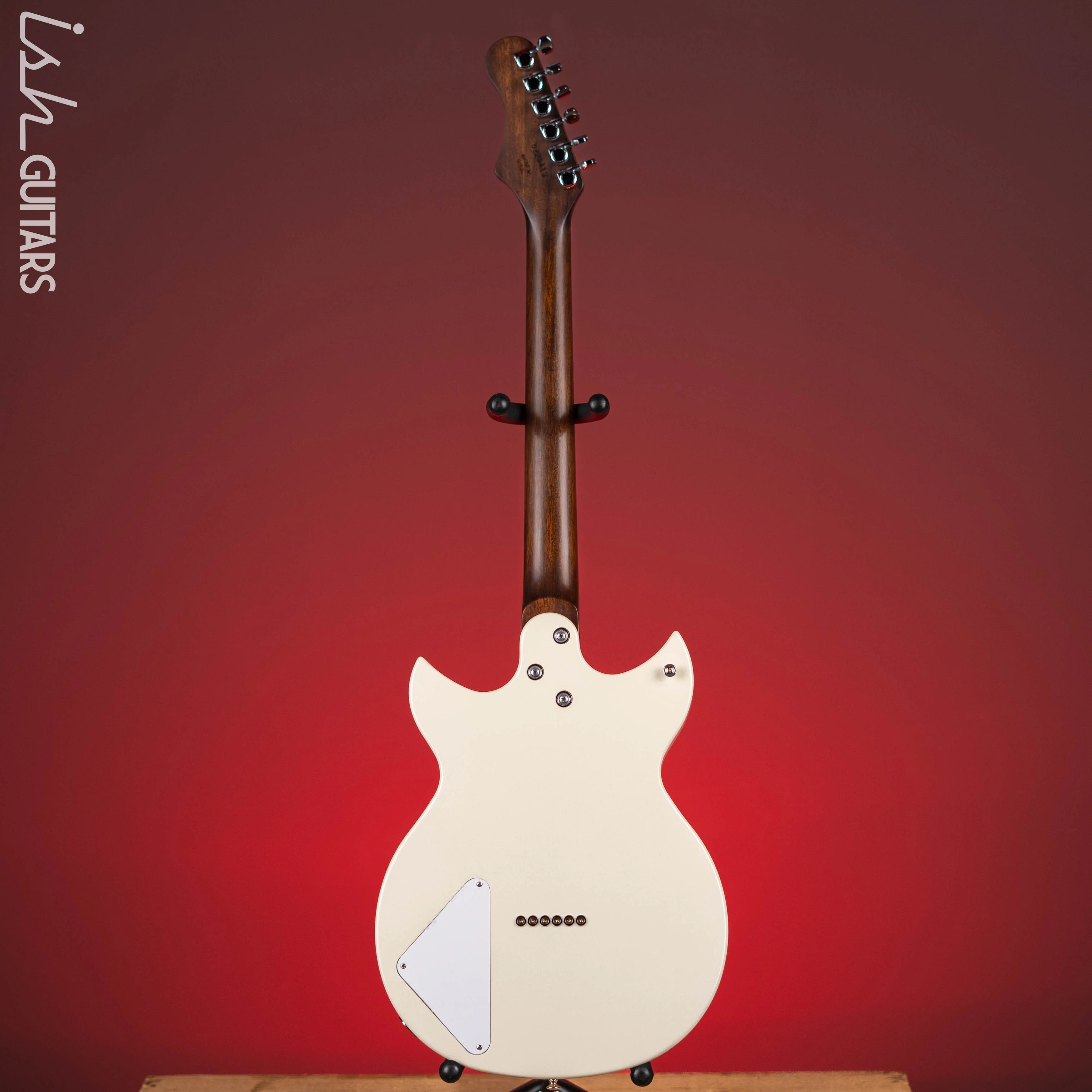 Harmony Standard Rebel Electric Guitar Pearl White Demo - Image 7