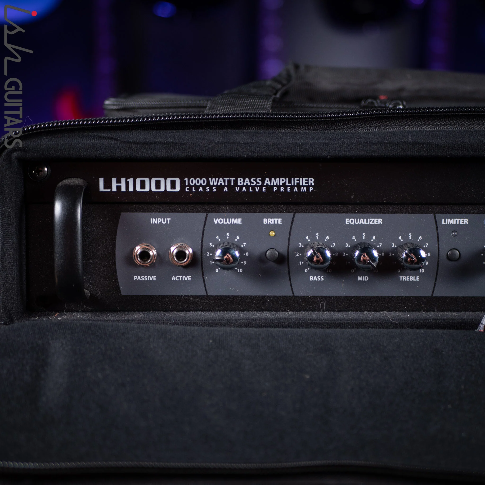 Hartke LH1000 Bass Amplifier Head Black - Image 3