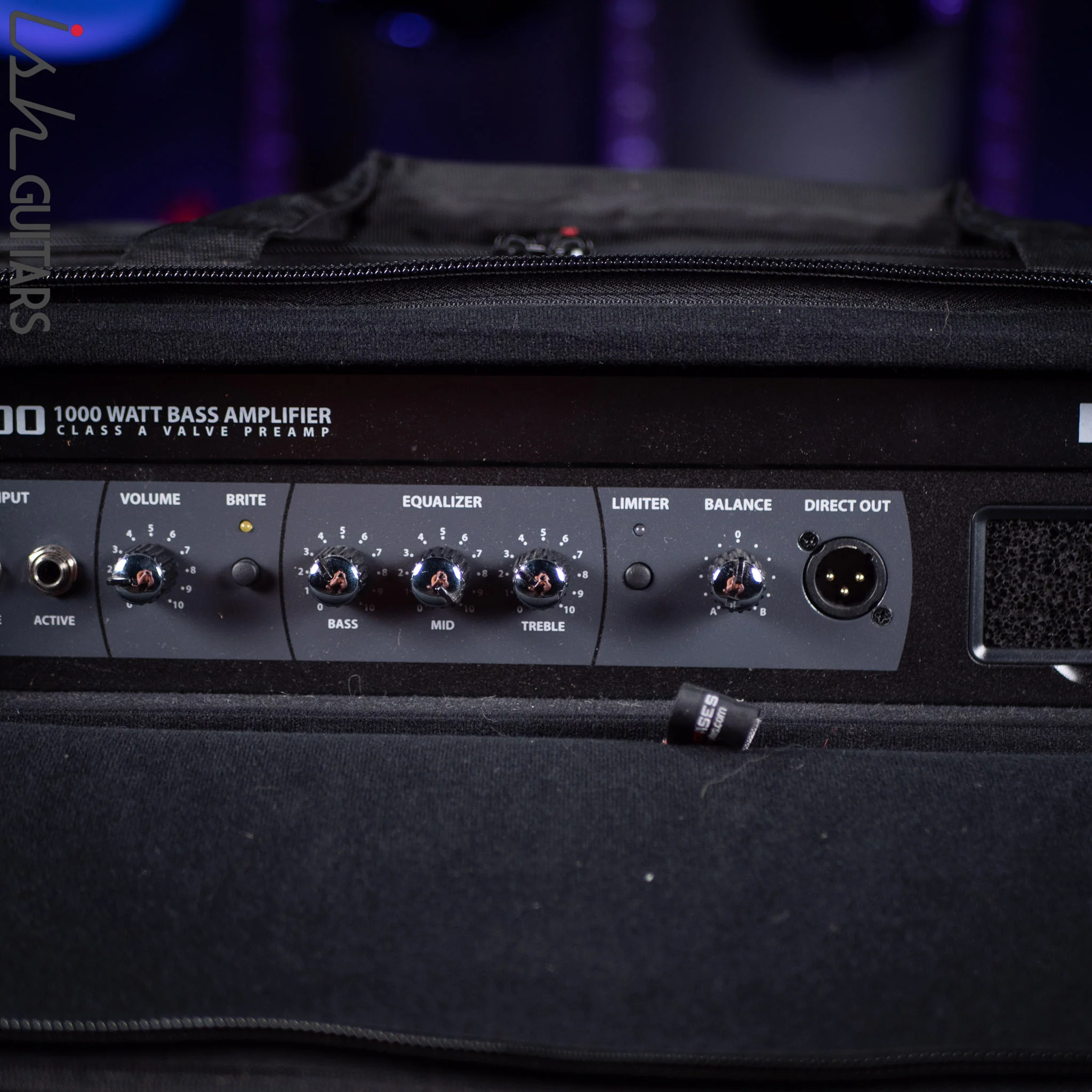 Hartke LH1000 Bass Amplifier Head Black - Image 4