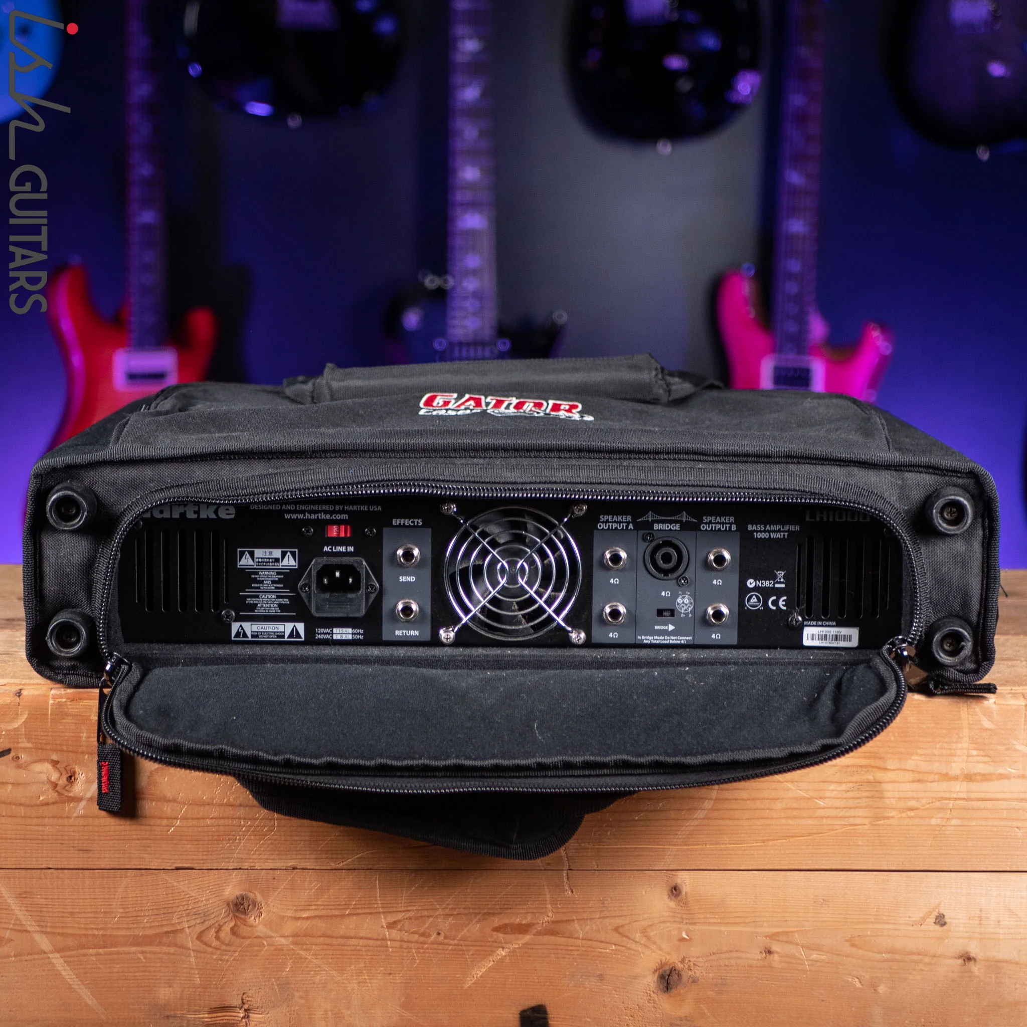 Hartke LH1000 Bass Amplifier Head Black - Image 6