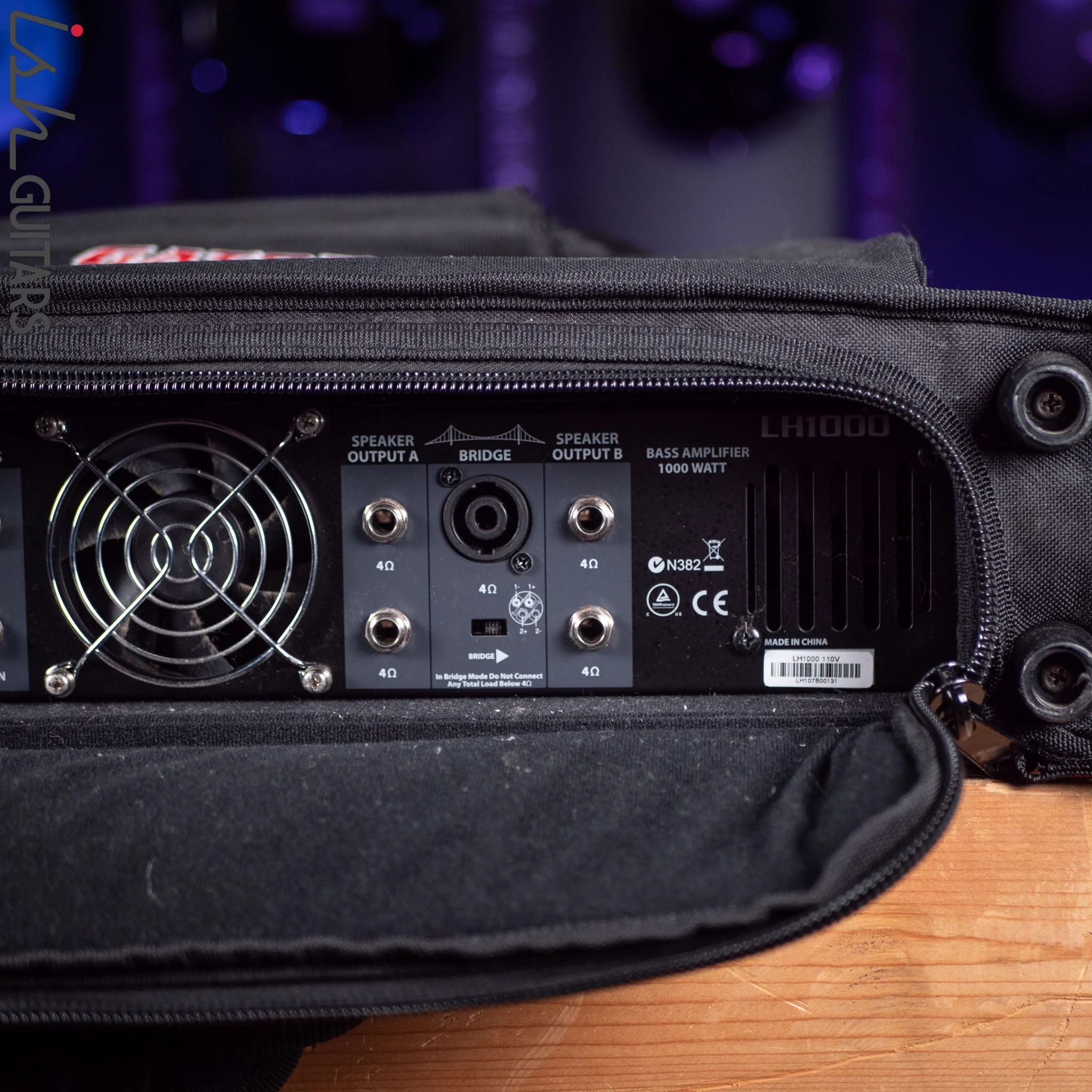 Hartke LH1000 Bass Amplifier Head Black - Image 9