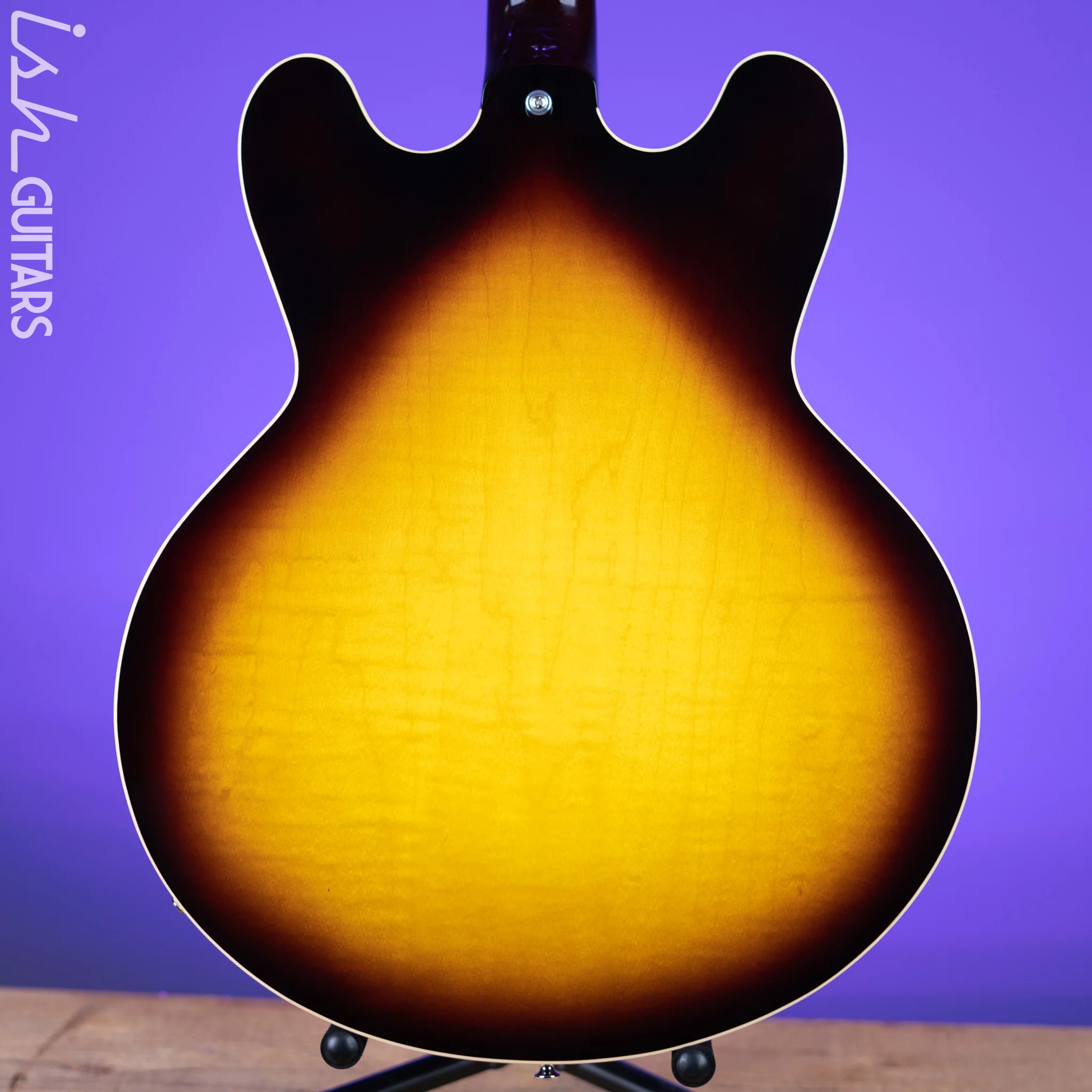 Heritage H-535 Semi-Hollow Electric Guitar Original Sunburst - Image 7