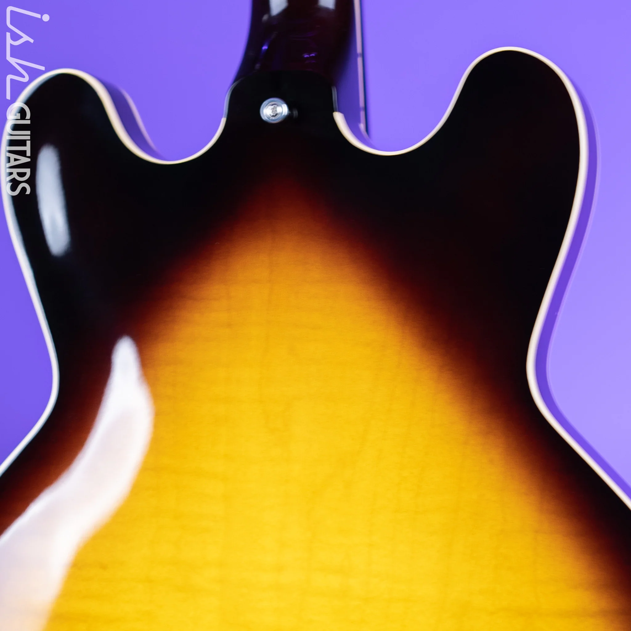 Heritage H-535 Semi-Hollow Electric Guitar Original Sunburst - Image 8