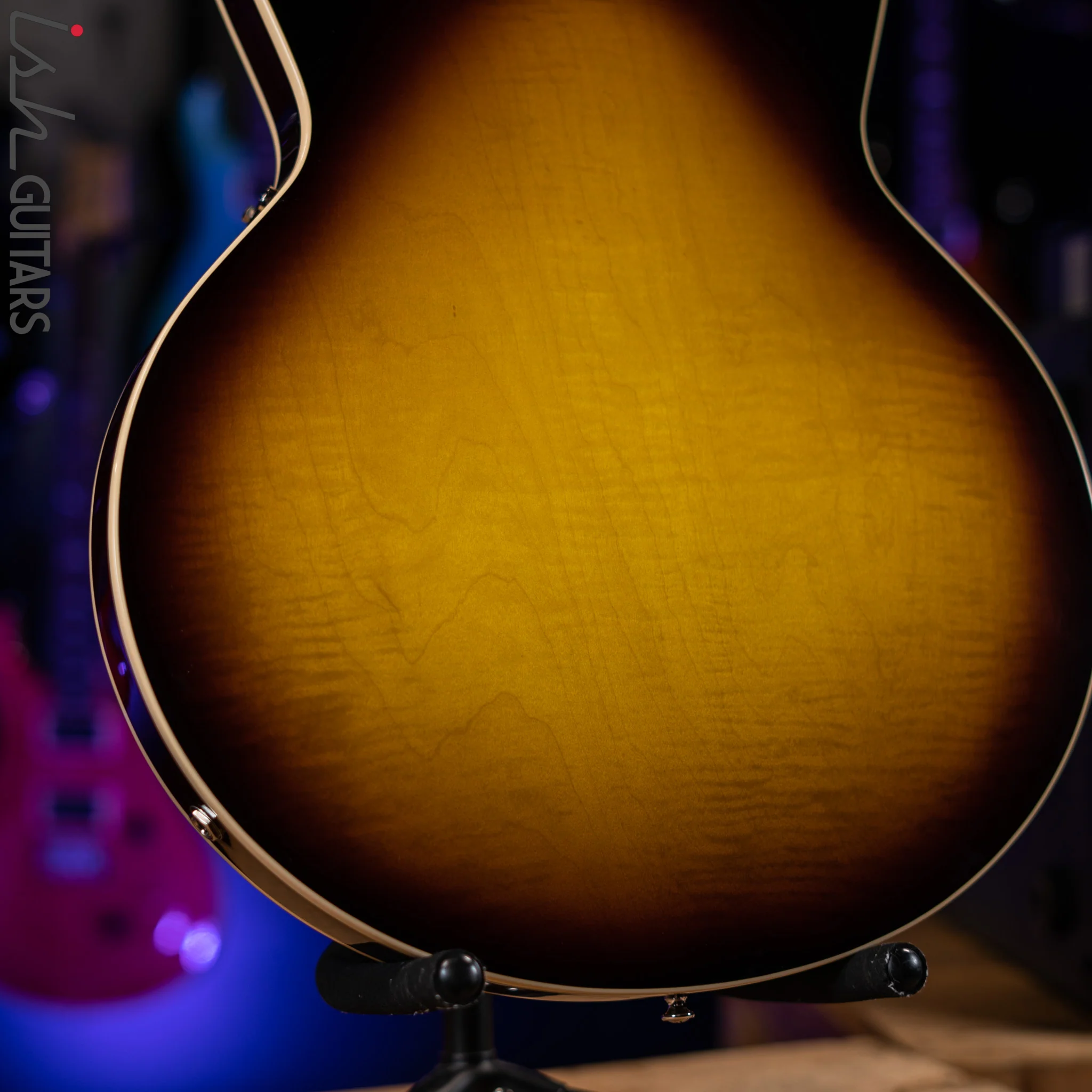 Heritage H-535 Semi-Hollow Electric Guitar Original Sunburst - Image 9