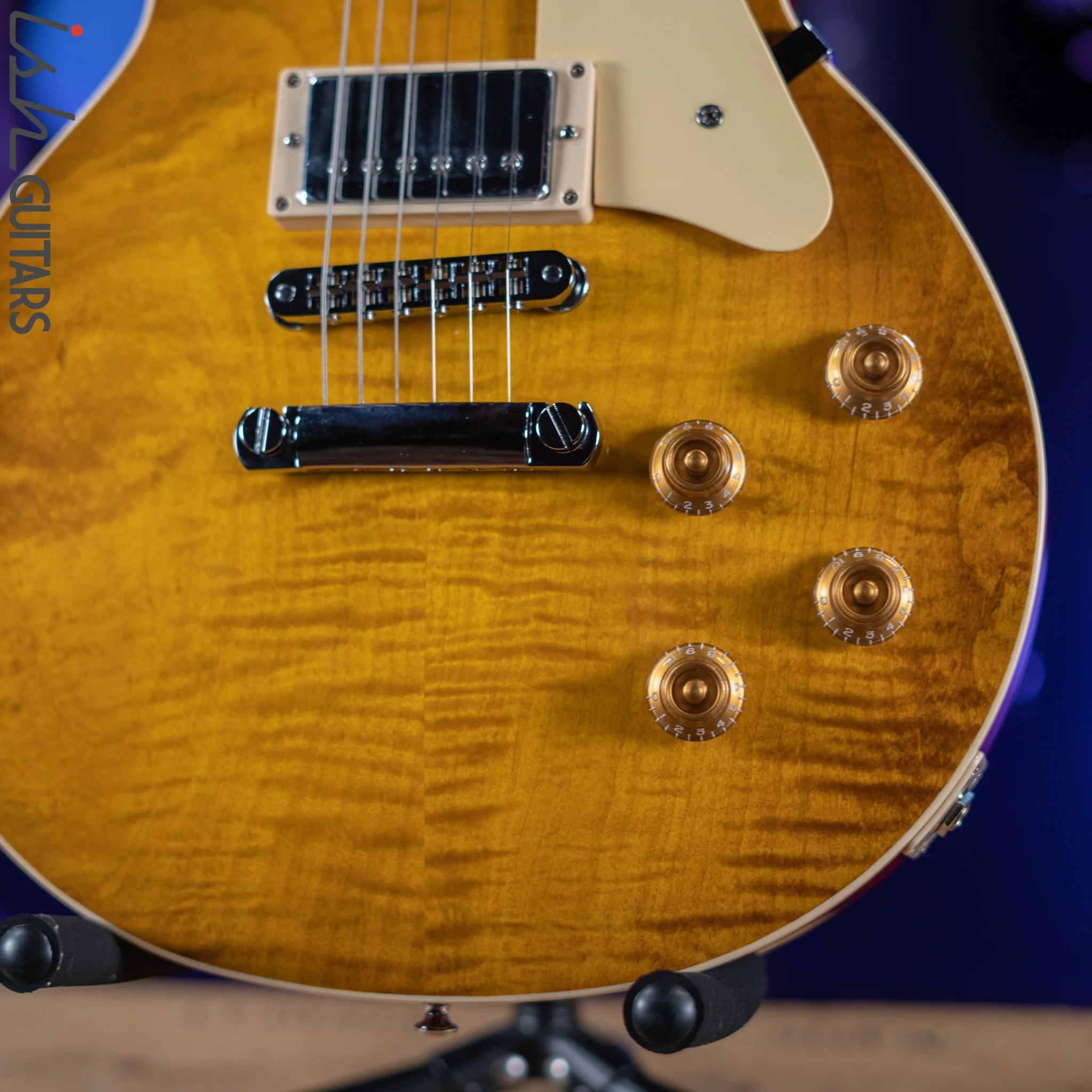 Heritage Standard H-150 Electric Guitar Dirty Lemon Burst Demo - Image 4
