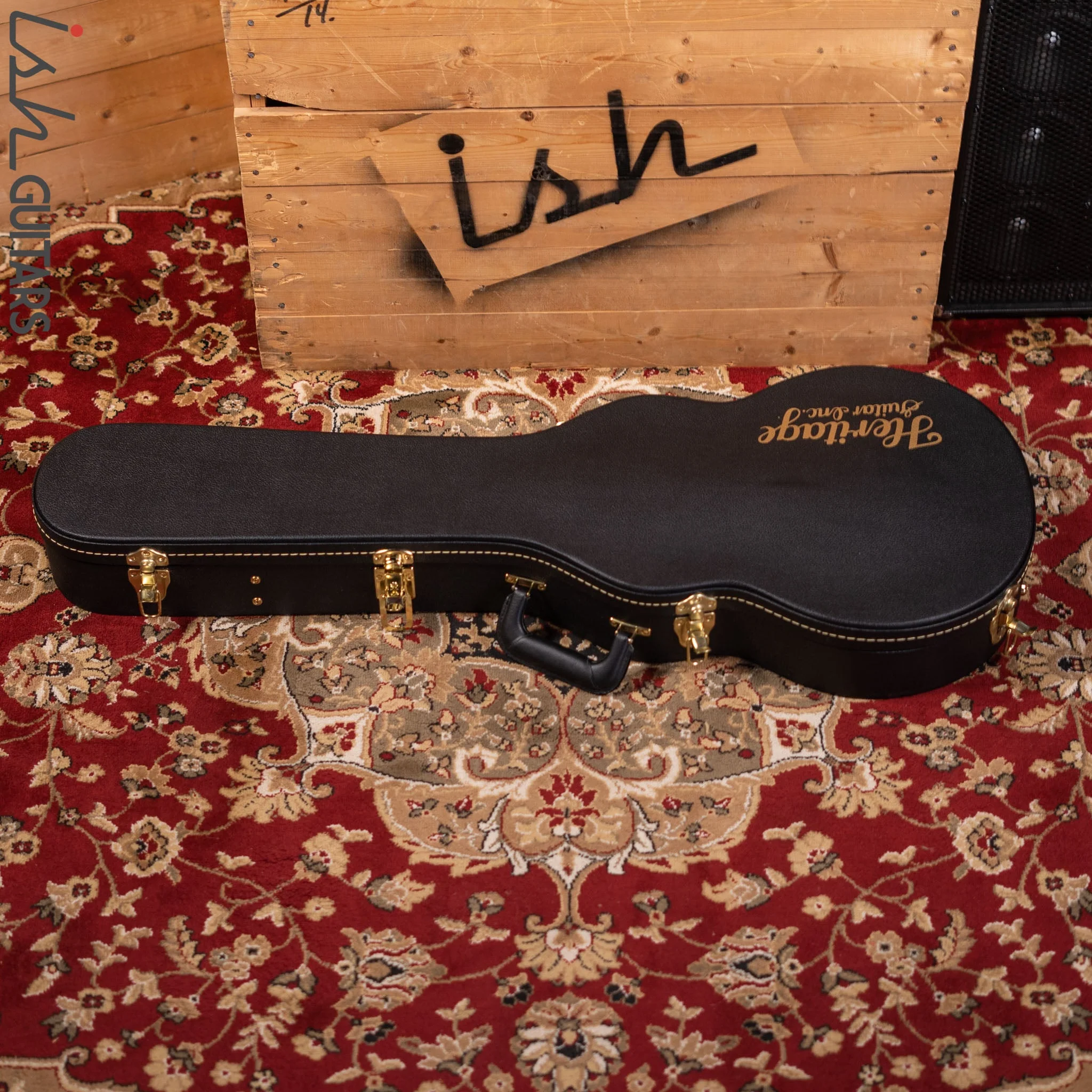 Heritage Standard H-150 Electric Guitar Ebony Demo - Image 11