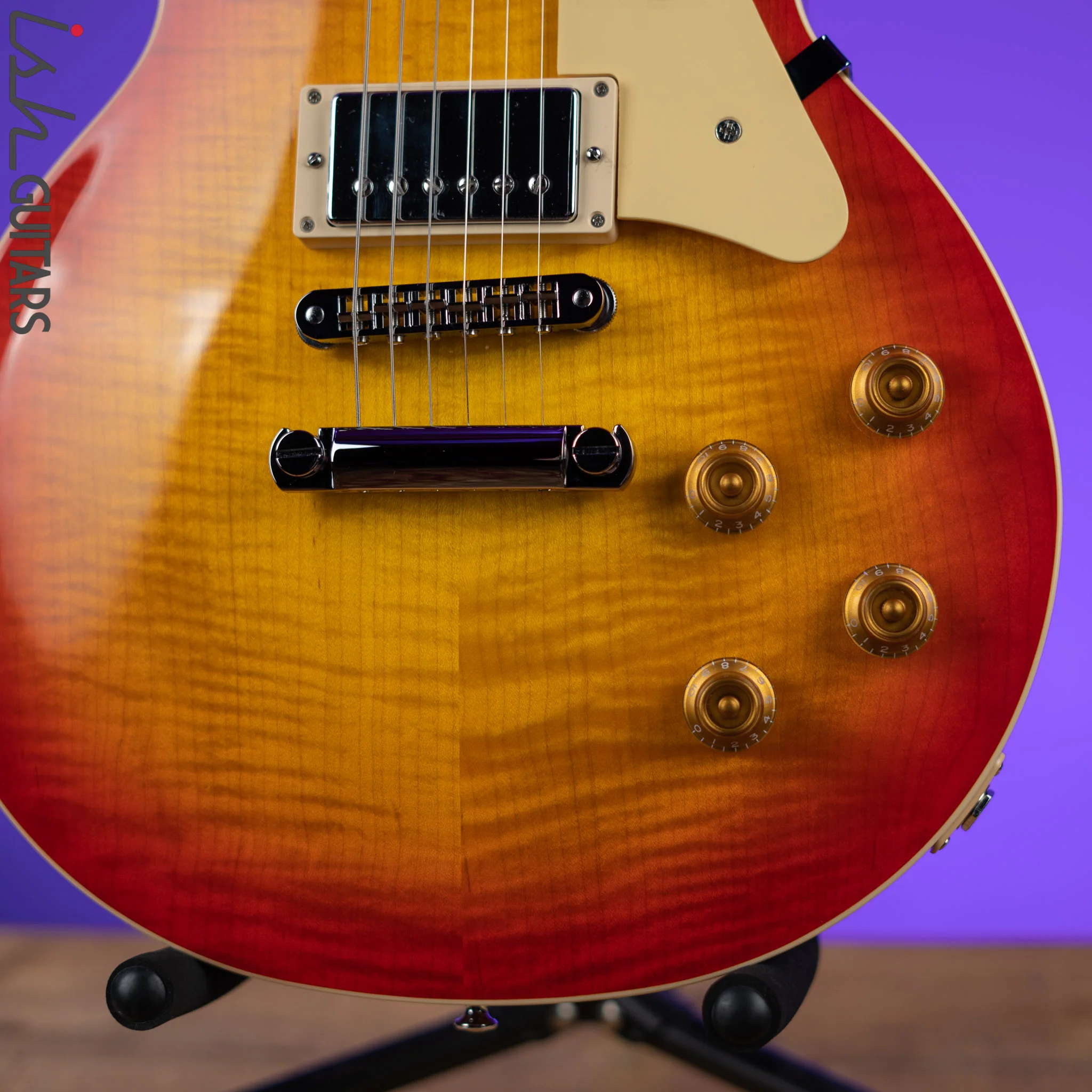 Heritage Standard H-150 Electric Guitar Vintage Cherry Sunburst - Image 4