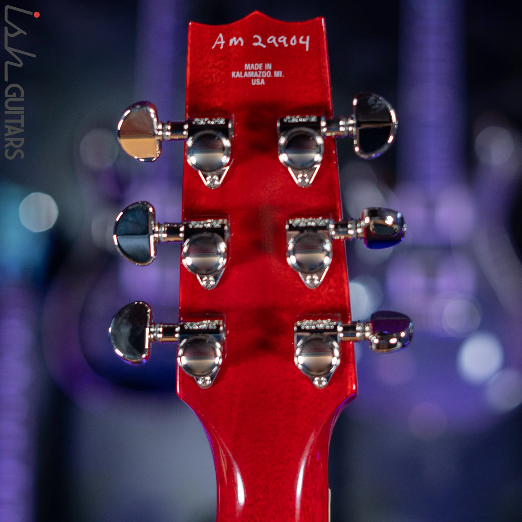 Heritage Standard H-535 Semi-Hollow Electric Guitar Trans Cherry Red - Image 10