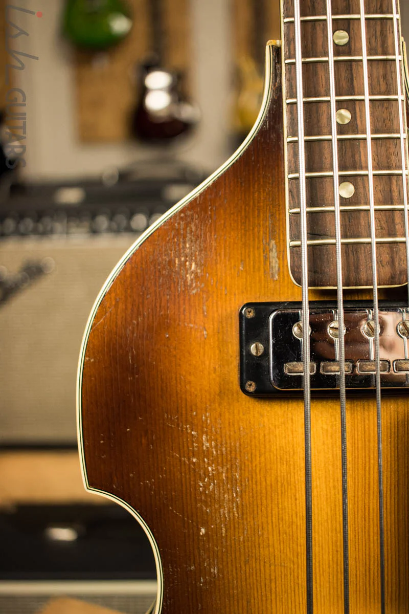 1965 Hofner 500/1 Violin Bass Beatle Bass Original - Image 3