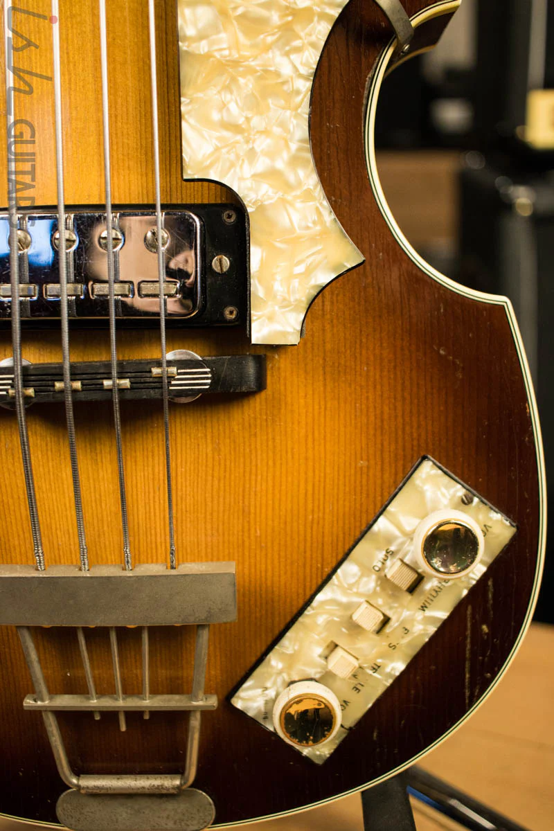 1965 Hofner 500/1 Violin Bass Beatle Bass Original - Image 4