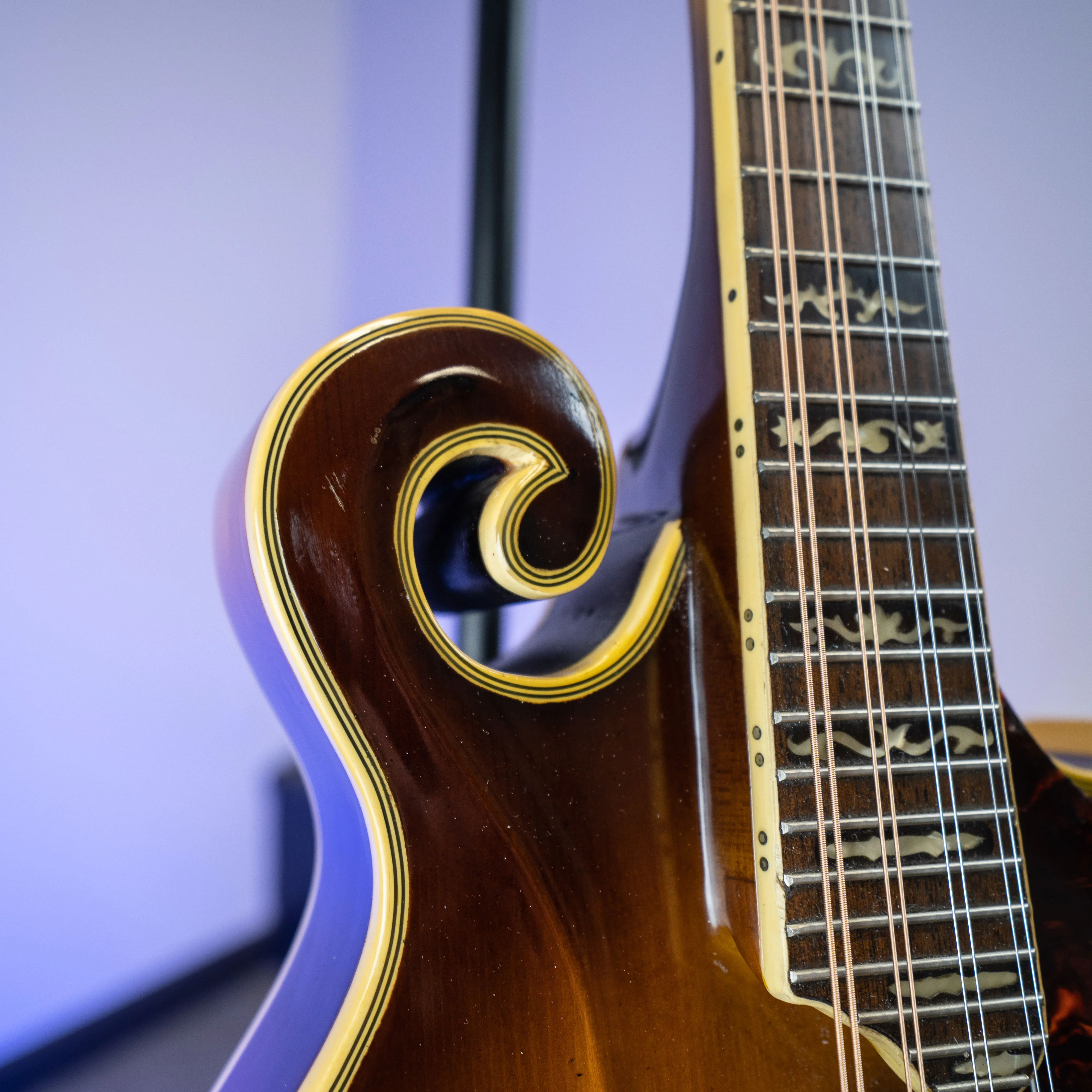 Hondo HM5E Solidbody F-Style Electric Mandolin - Image 14